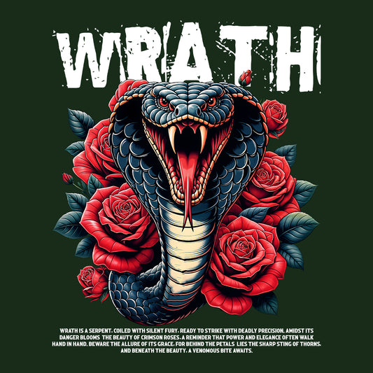 Wrath Cobra Stylish Rebels Striking Cobra & Roses | PRODUCT CODE: WTHRCNBSROFE