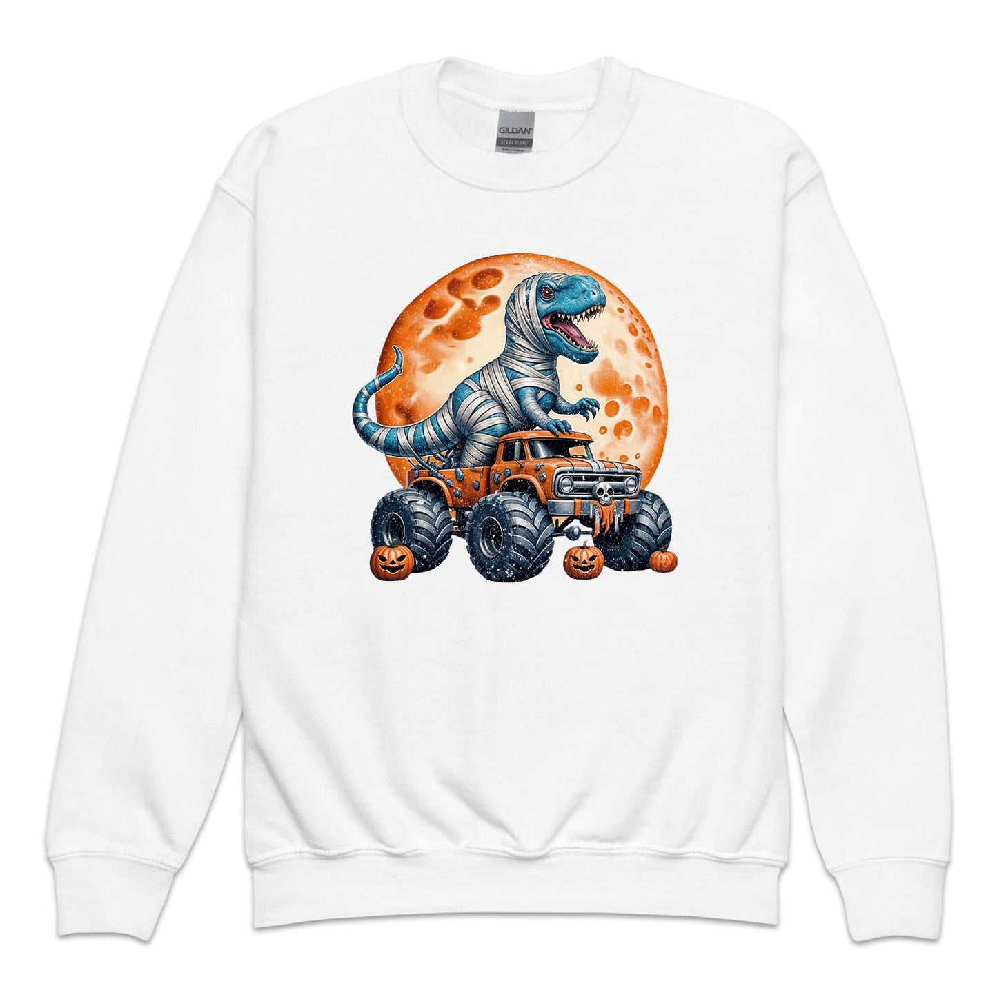 Halloween Monster Truck Mummy Dinosaur Spooky Saurus | PRODUCT CODE: HLMNSTRKM