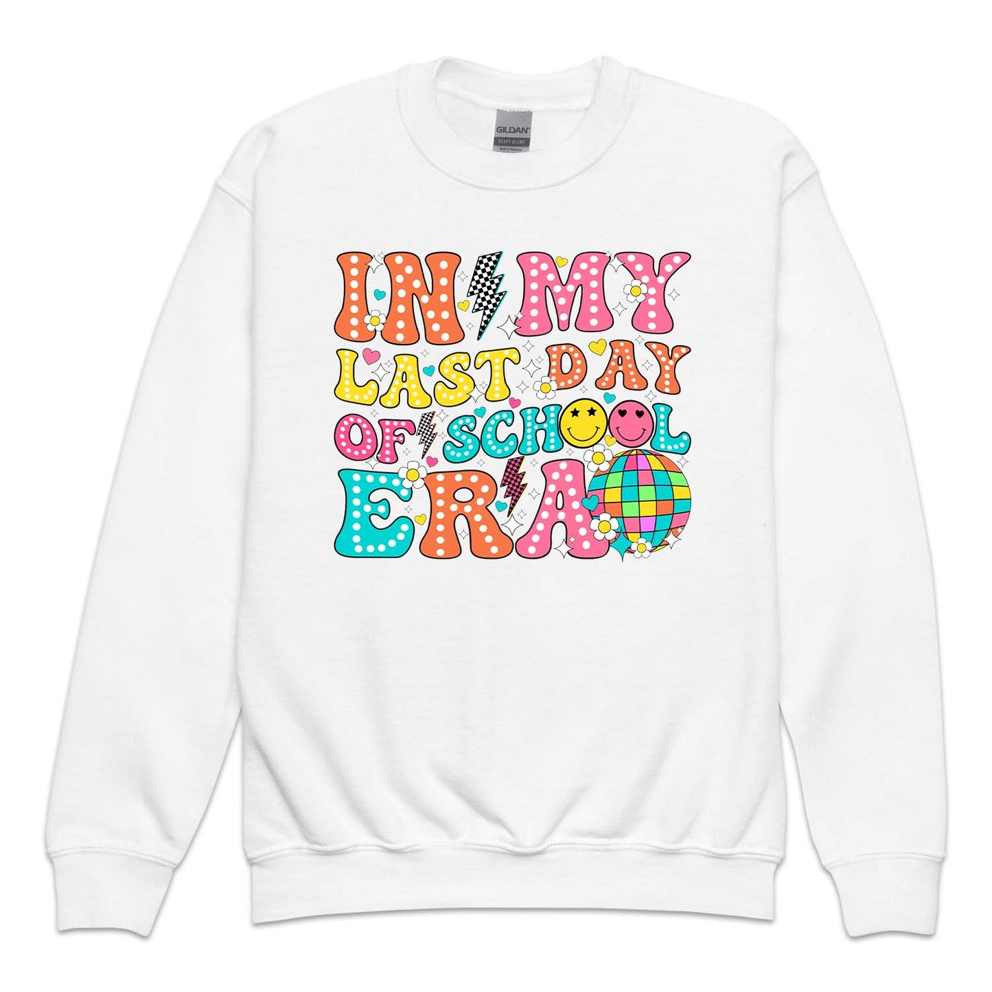 Retro Happy Face In My Last Day Of School Era | PRODUCT CODE: IMYLTDOSER
