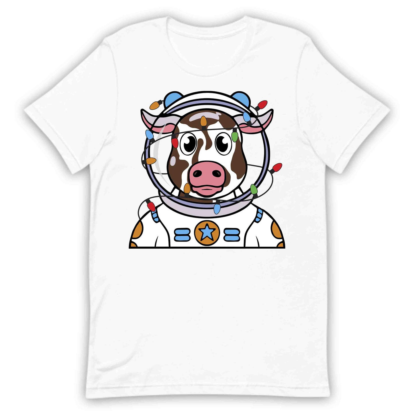 Cow Astronaut Christmas Futuristic Animal Xmas Space Cow | PRODUCT CODE: XWATNCHXWHA