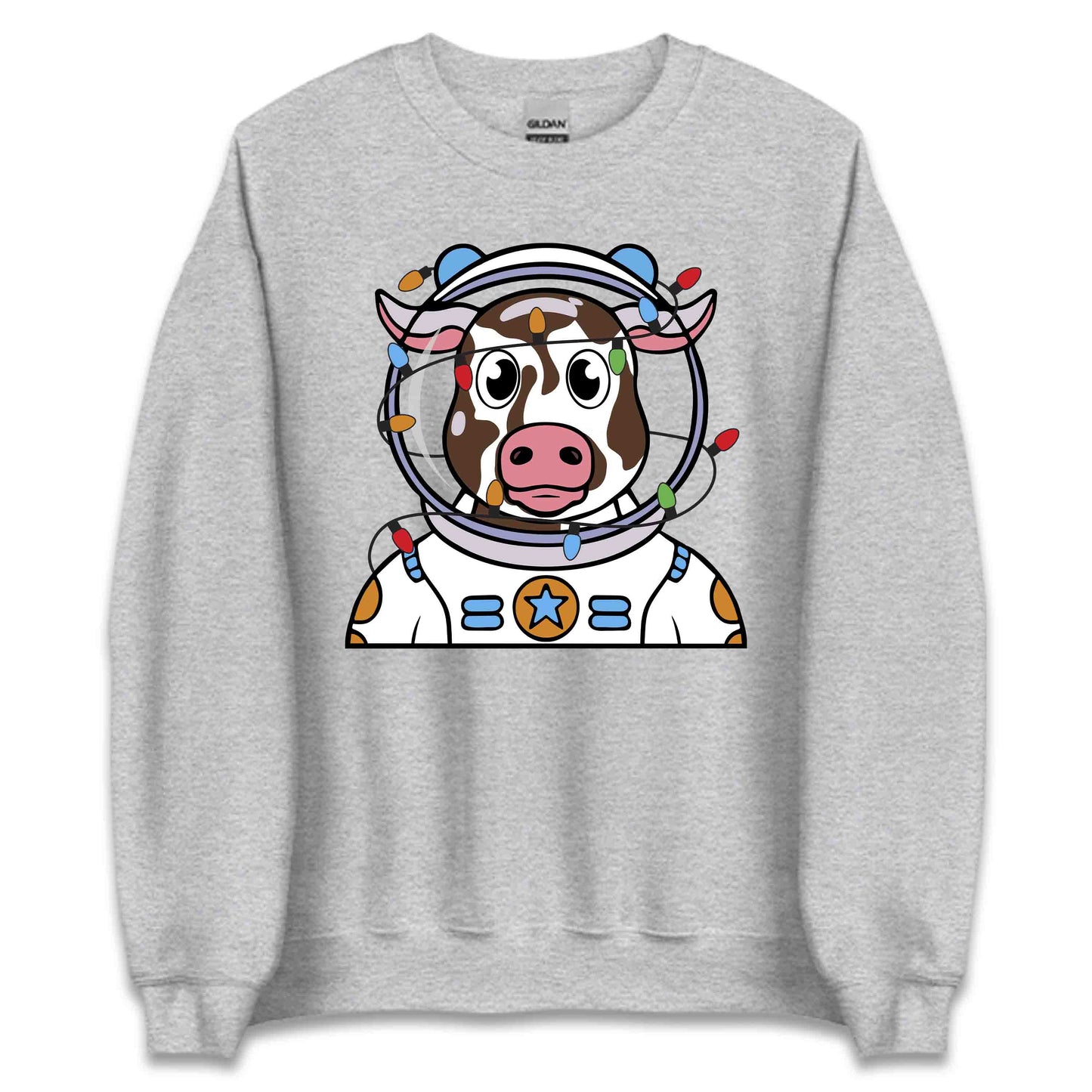 Cow Astronaut Christmas Futuristic Animal Xmas Space Cow | PRODUCT CODE: XWATNCHXWHA