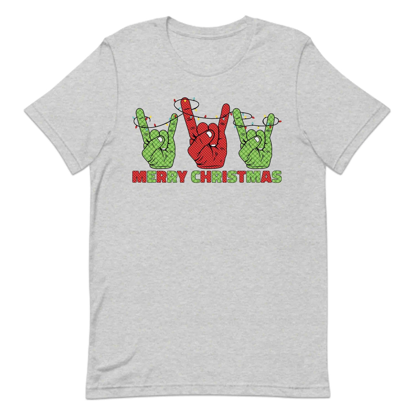 Merry Christmas Rock Sign Xmas Rock N Roll Hands Gesture | PRODUCT CODE: YRMCHRKCOHN