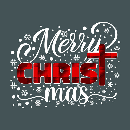 Merry Christ-mas Christian Xmas Religious Holiday | PRODUCT CODE: YRMCHTXMASE