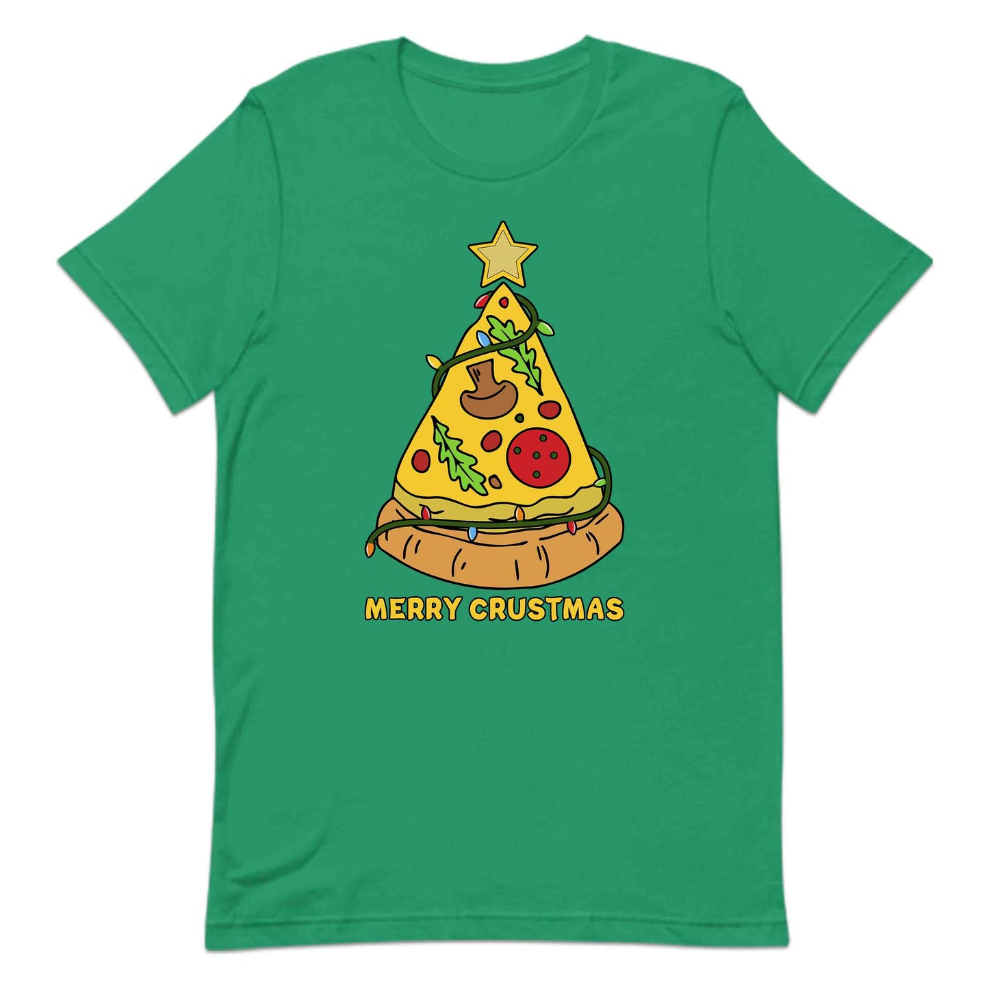 Merry Crustmas Pizza Christmas Tree Xmas Festive Food | PRODUCT CODE: YRMCUSTPZXA