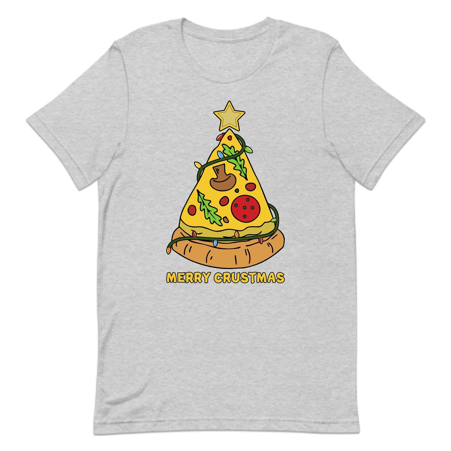 Merry Crustmas Pizza Christmas Tree Xmas Festive Food | PRODUCT CODE: YRMCUSTPZXA