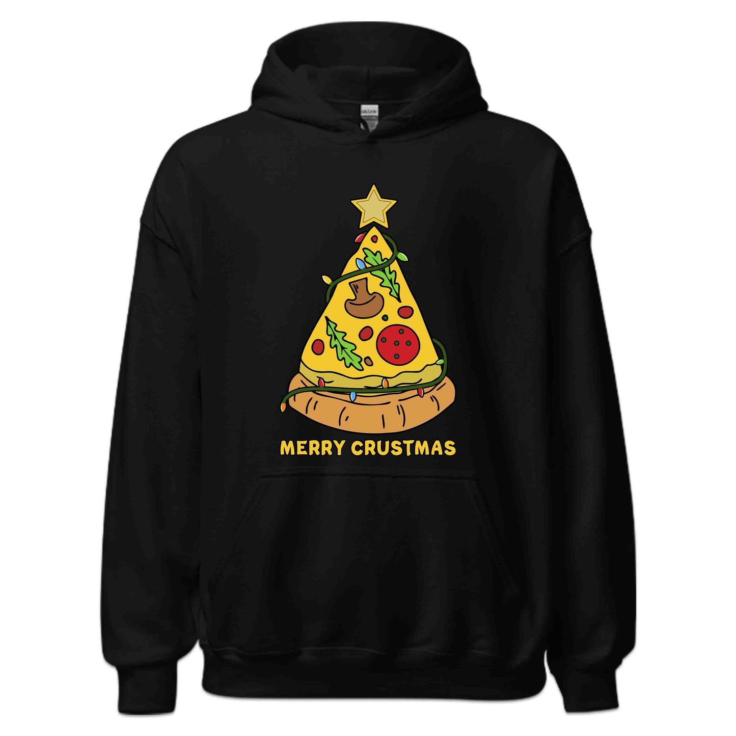Merry Crustmas Pizza Christmas Tree Xmas Festive Food | PRODUCT CODE: YRMCUSTPZXA