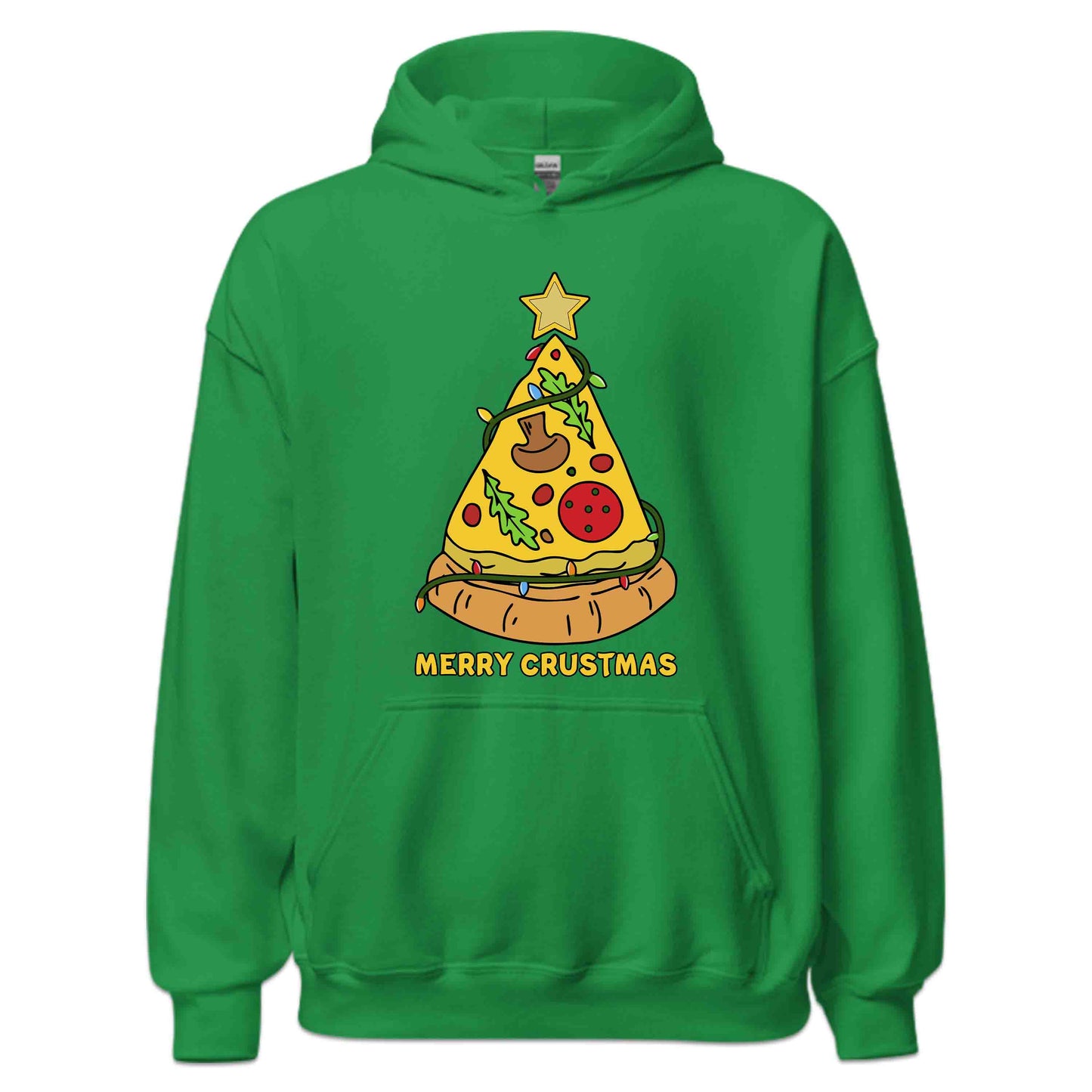 Merry Crustmas Pizza Christmas Tree Xmas Festive Food | PRODUCT CODE: YRMCUSTPZXA