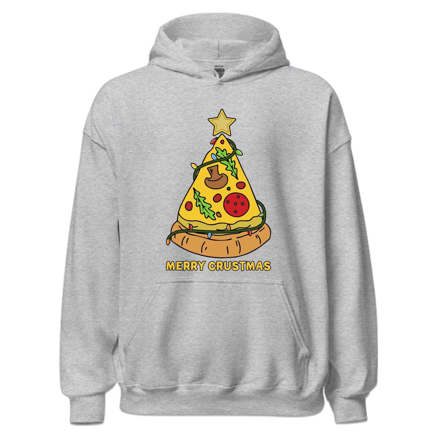 Merry Crustmas Pizza Christmas Tree Xmas Festive Food | PRODUCT CODE: YRMCUSTPZXA