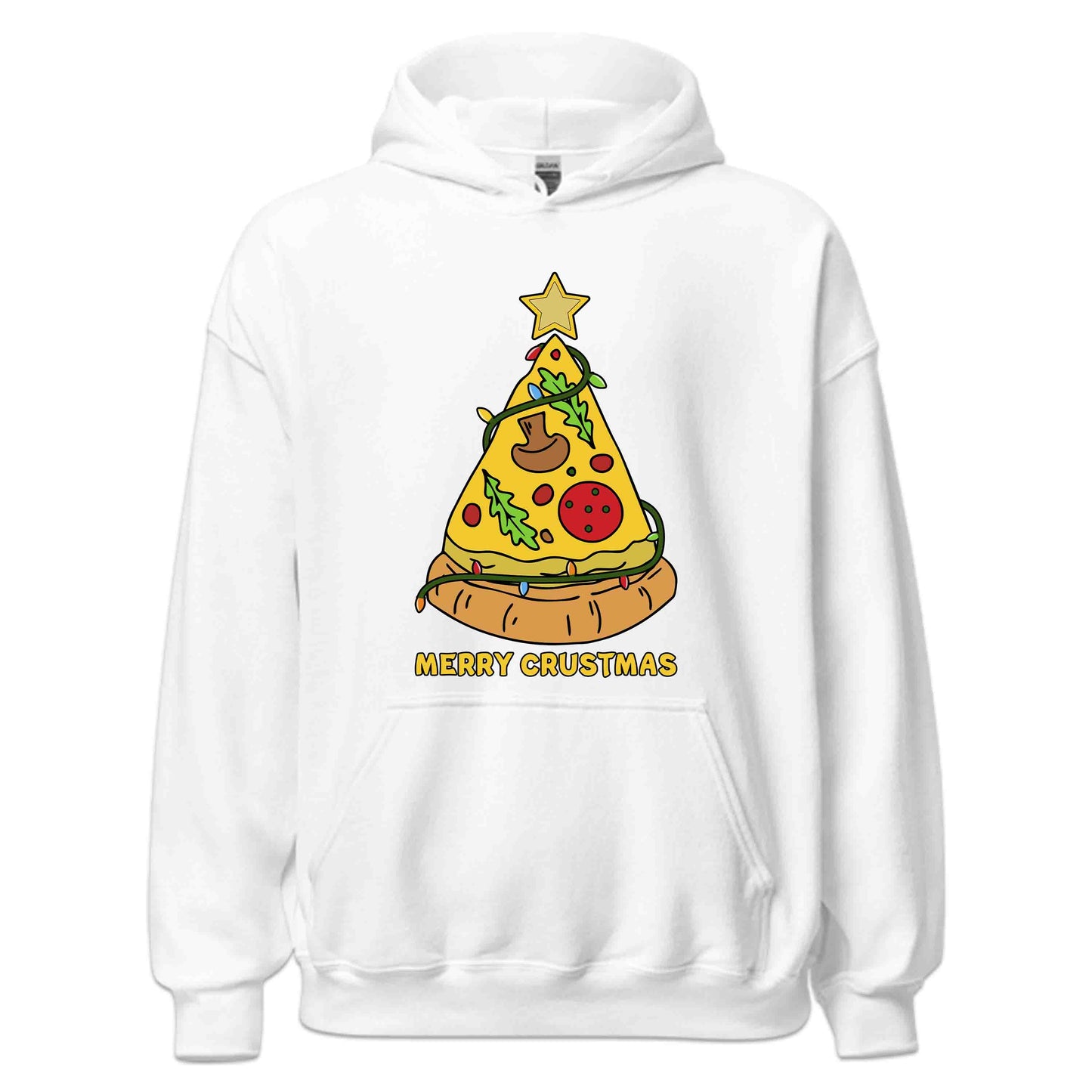 Merry Crustmas Pizza Christmas Tree Xmas Festive Food | PRODUCT CODE: YRMCUSTPZXA