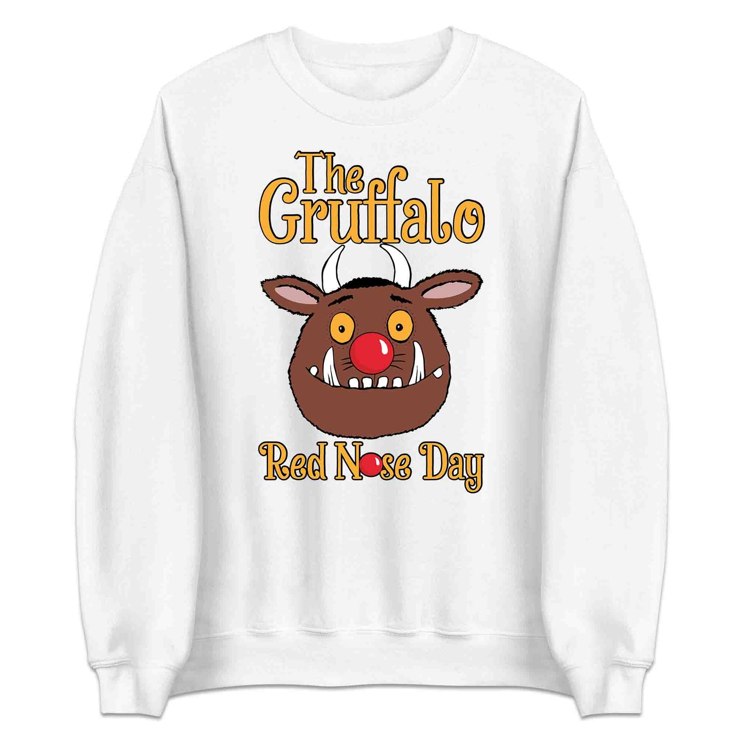 The Gruffalo Red Nose Day T-Shirt | World Book Day Jumper | Charity Awareness Hoodie | PRODUCT CODE: YUEYCBAIREDG