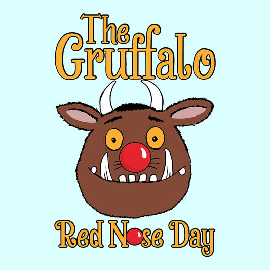 The Gruffalo Red Nose Day T-Shirt | World Book Day Jumper | Charity Awareness Hoodie | PRODUCT CODE: YUEYCBAIREDG