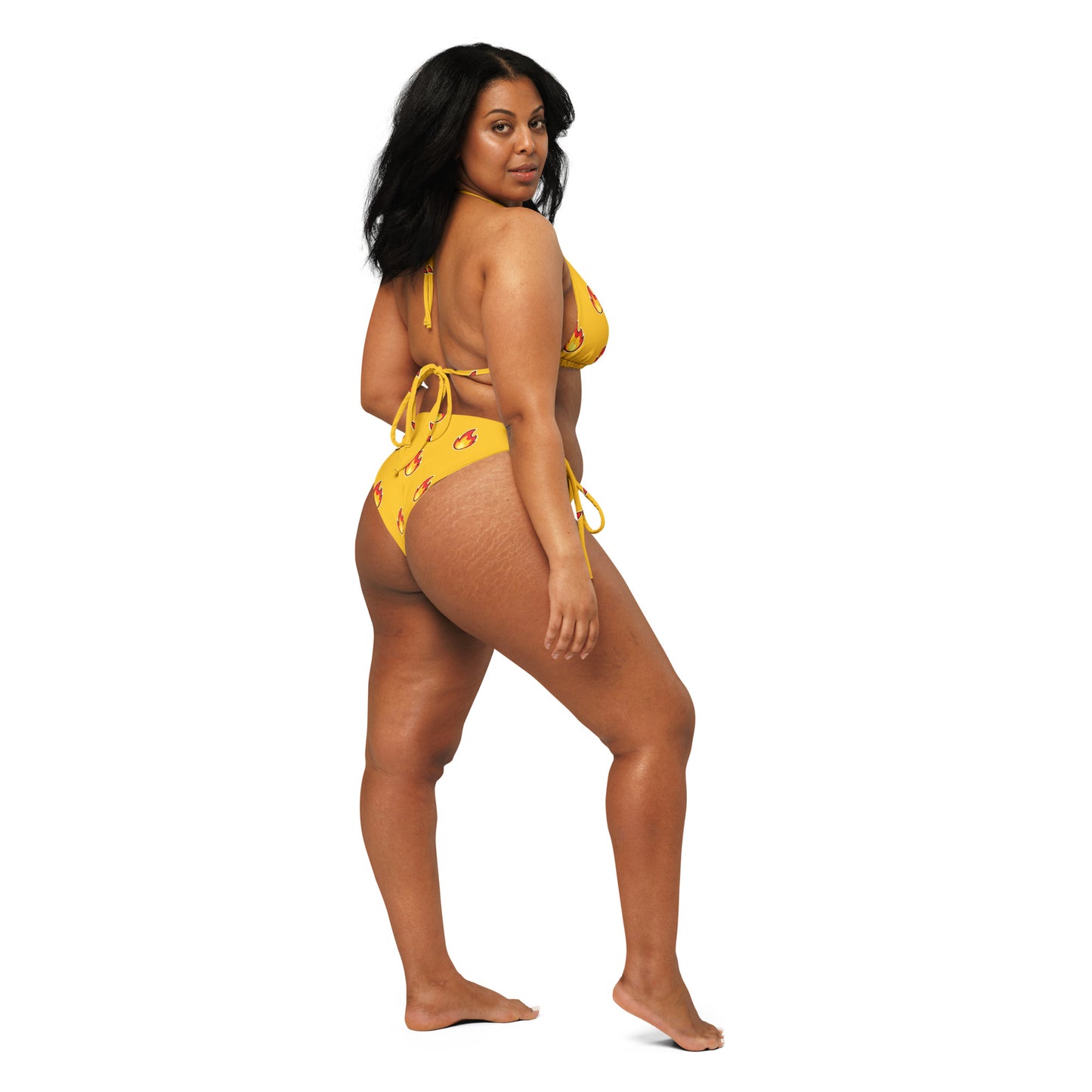 Fire on the beach string bikini