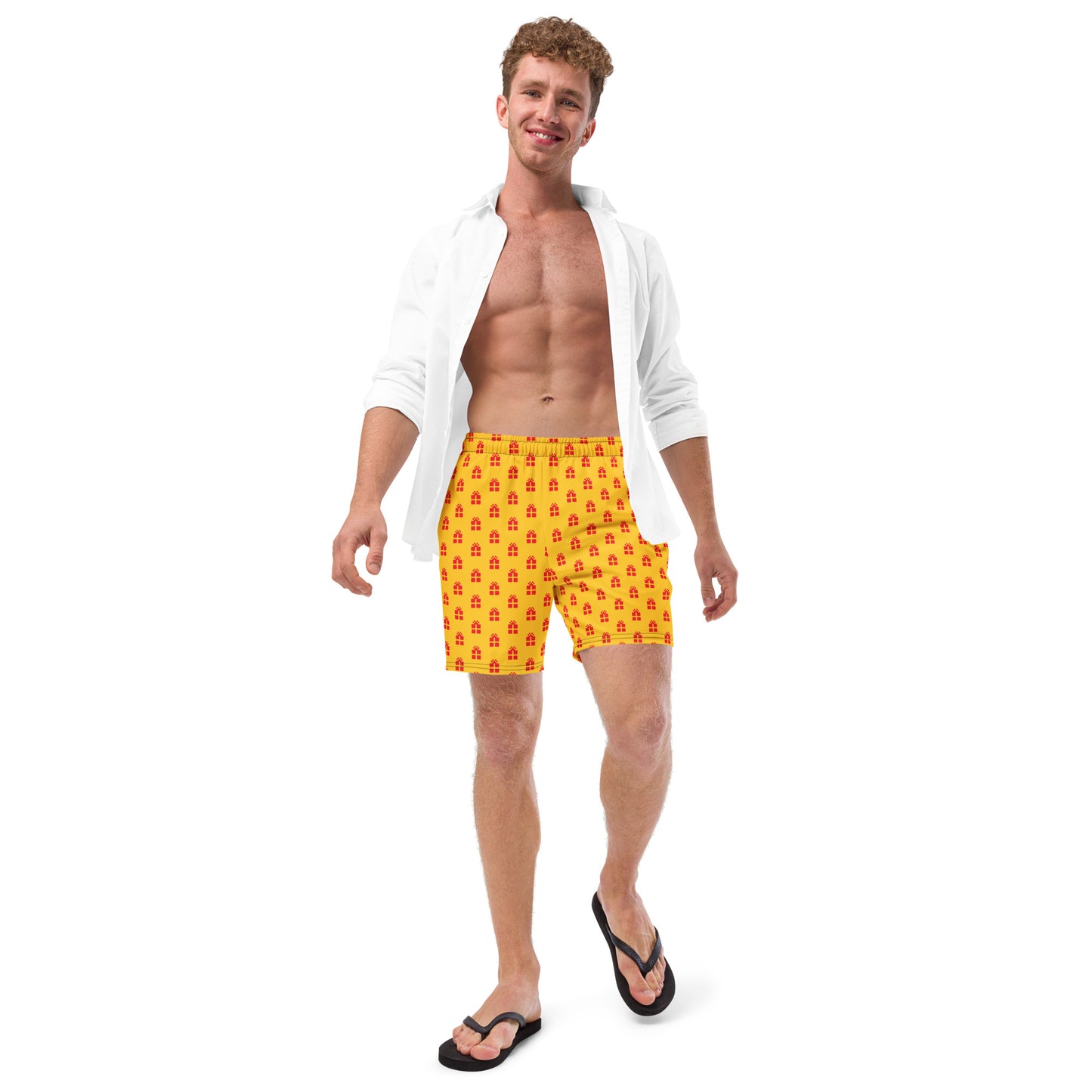 Summer Gift Men's swim trunks