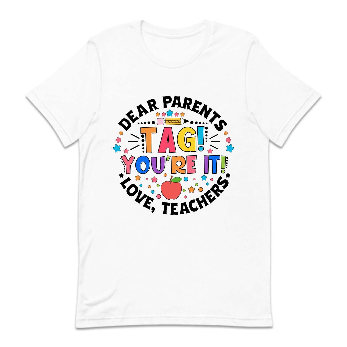 Teacher Dear Parents Tag You're It | PRODUCT CODE: DRPTGSYRI