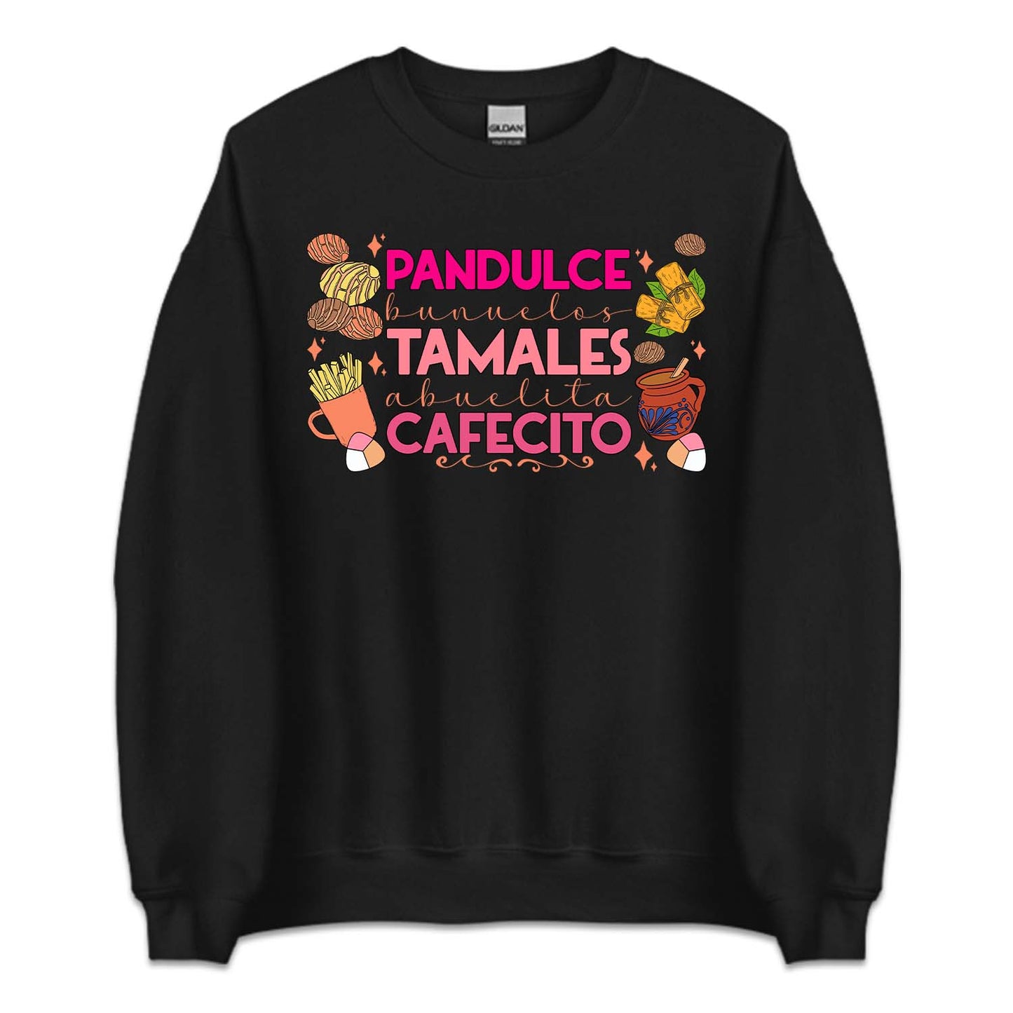 Mexican Christmas Foods Pandulce Bunuelos Tamales Abuelita & Cafecito Latina Xmas | PRODUCT CODE: MXCNPLDUBRE