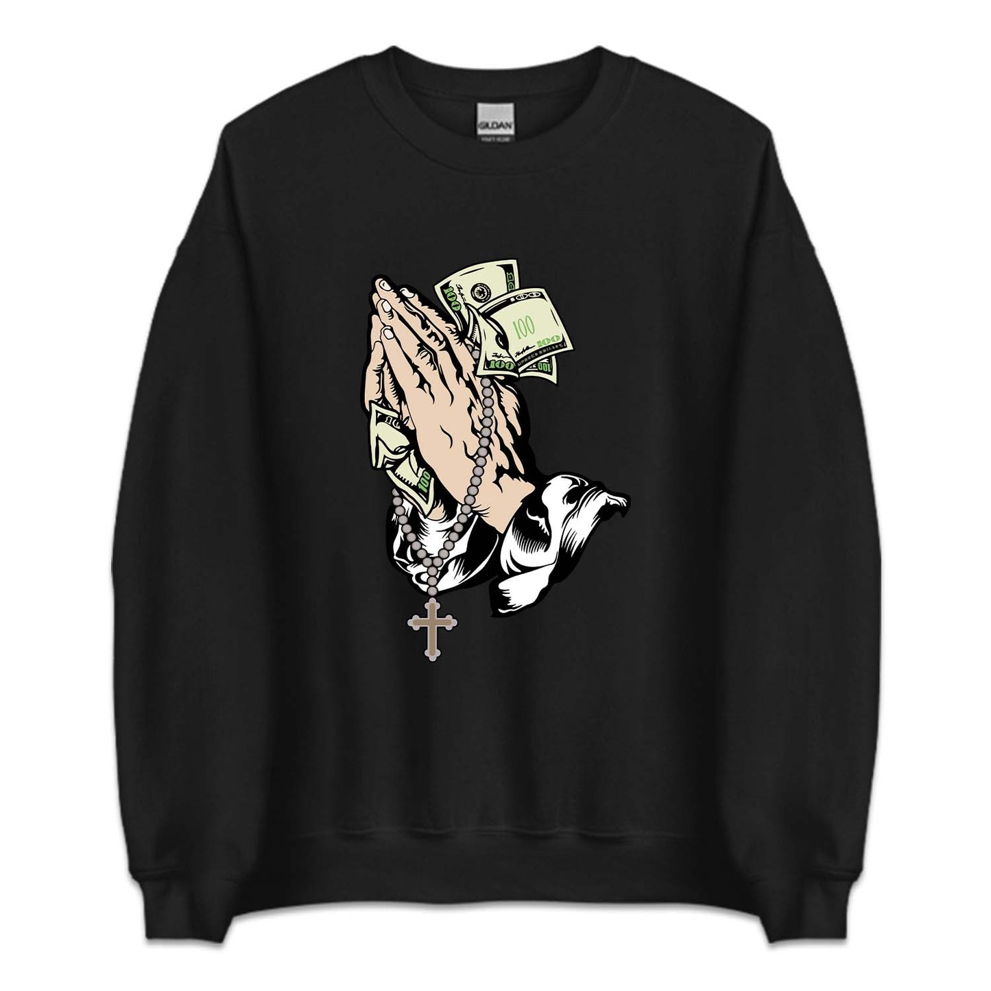 Praying Hands Rosary Bead Money Cross | PRODUCT CODE: PRYHNDRSB