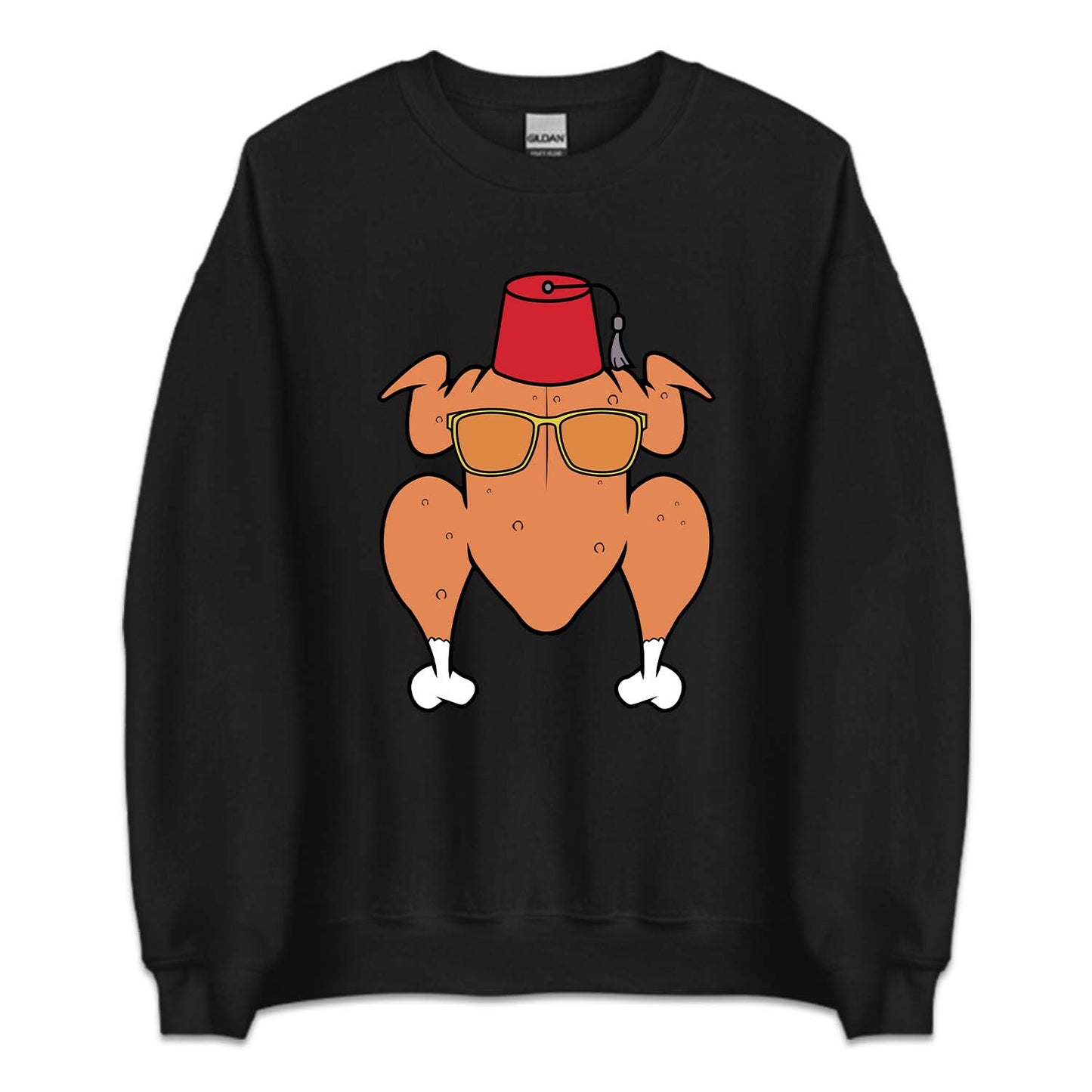 Turkey Thanksgiving Funny Turkey Day Fall Festive Autumn | PRODUCT CODE: GLSTRKHNGVS