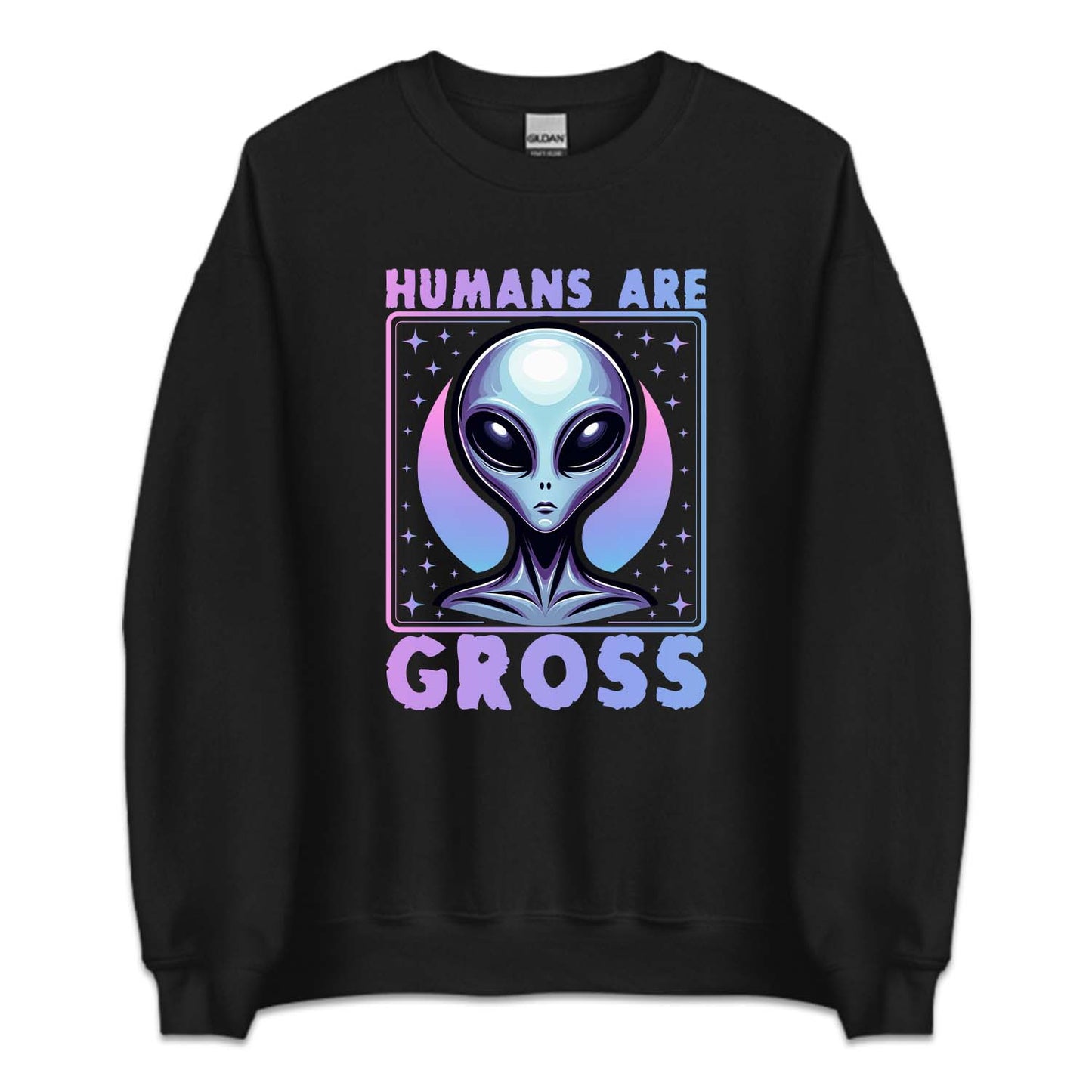 Humans Are Gross Humorous Alien Quote | PRODUCT CODE: HMNSAGRFA