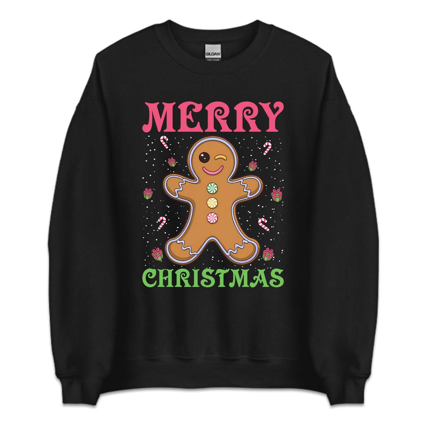 Merry Christmas Gingerbread Xmas Cookie | PRODUCT CODE: MRYCHTGNRB