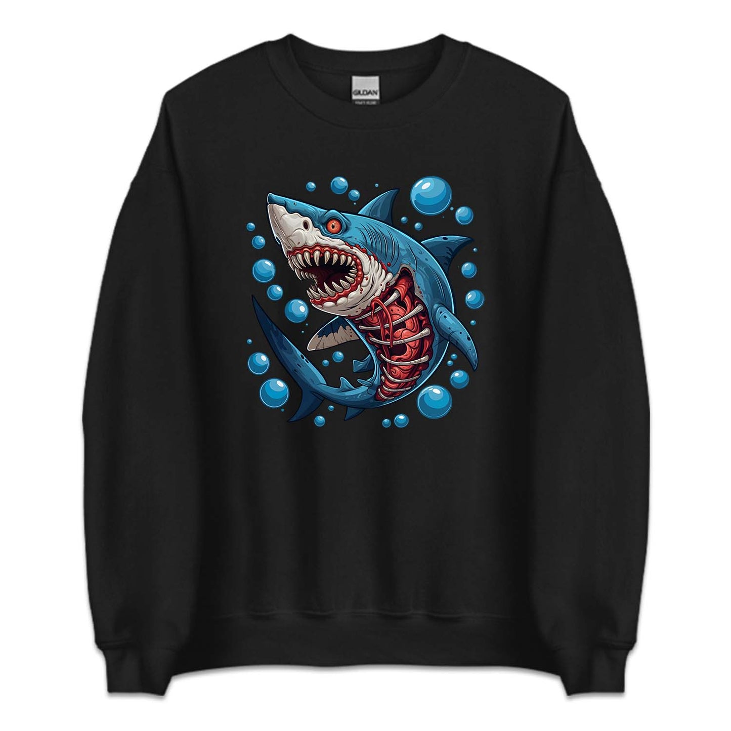 Zombie Shark Halloween Scary Costume | PRODUCT CODE: ZBMESKRHW