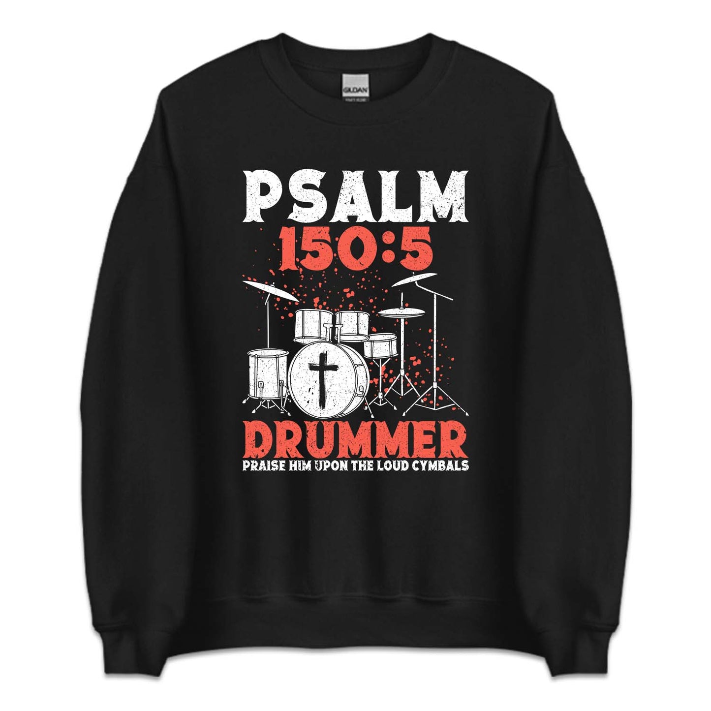 Psalm 150:5 Bible Verse Christian Drumming | PRODUCT CODE: BLBVSTLDR