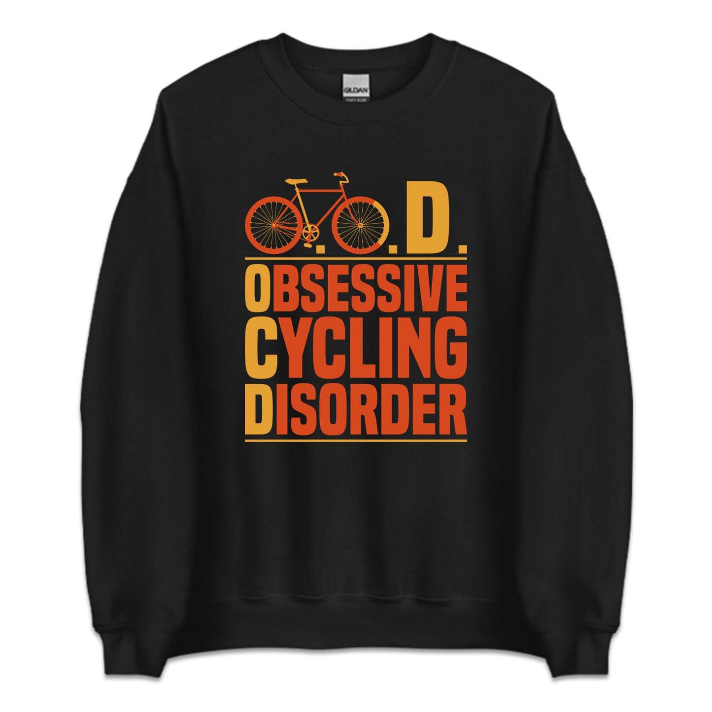 Obsessive Cycling Disorder Cyclist Humor | PRODUCT CODE: OBSCYOLGNB