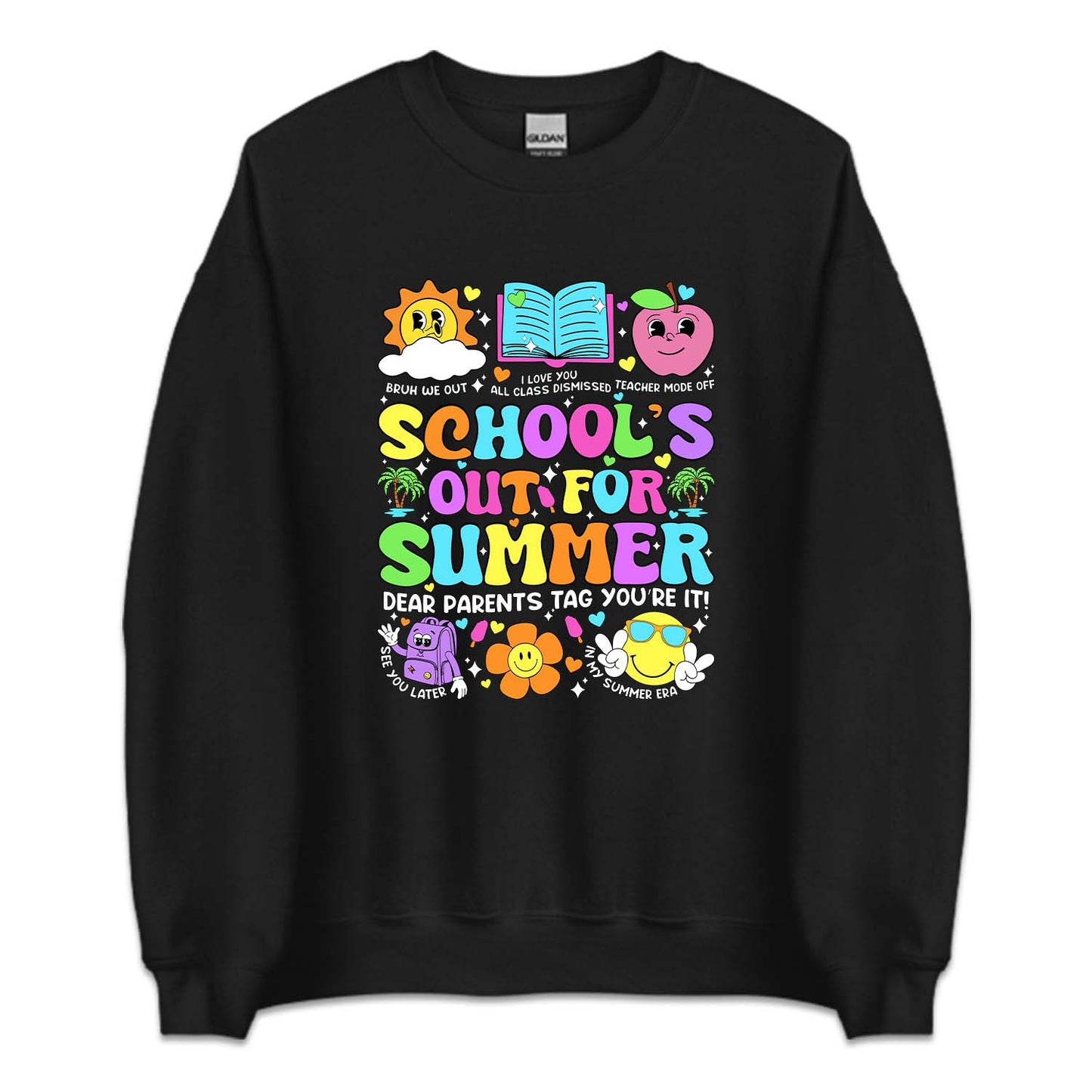 Schools Out For Summer Vacation Goodbye School | PRODUCT CODE: LSTENDYRM