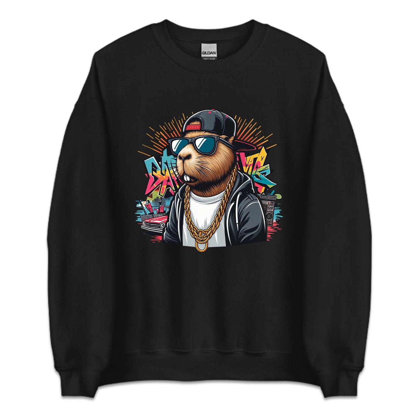 Urban Streetwear Gangster Capybara | PRODUCT CODE: GNSBRATPC
