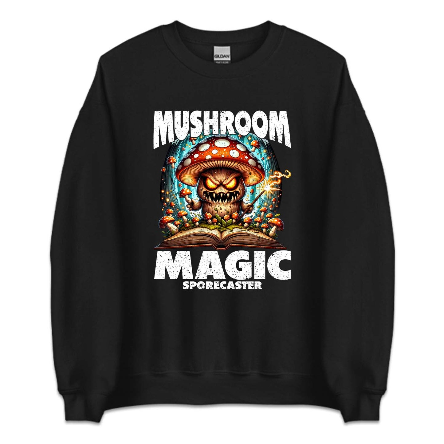 Mushroom Dark Magic Wizard Spooky Fungi Halloween | PRODUCT CODE: MHSRMOWTC