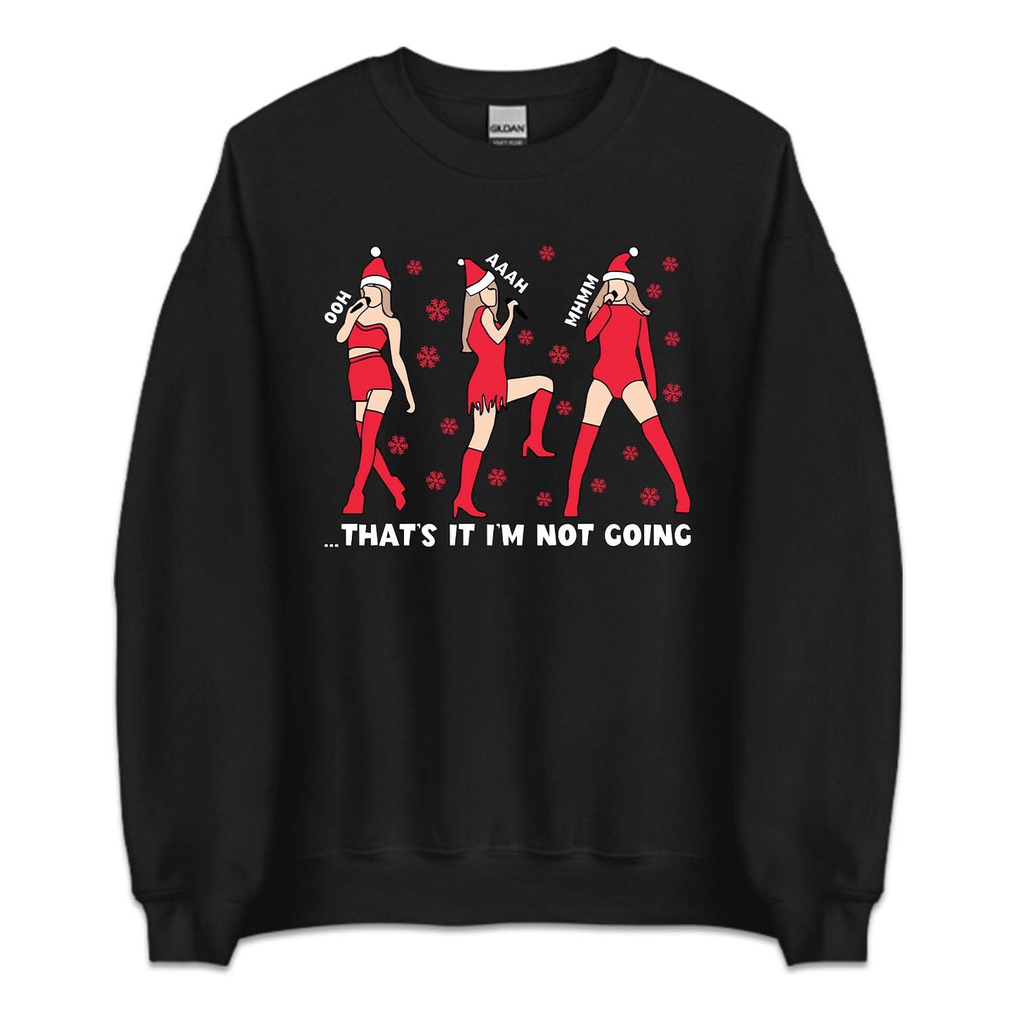 Taylor Swift Holiday Concert Xmas Meme That's It I'm Not Going | PRODUCT CODE: CHTUMRMET
