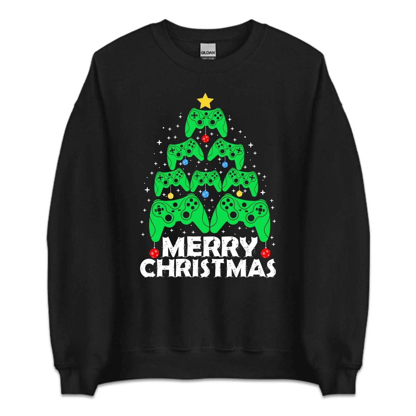Merry Christmas Gaming Controllers Tree Gamer Xmas | PRODUCT CODE: MYRCHGMNXAR