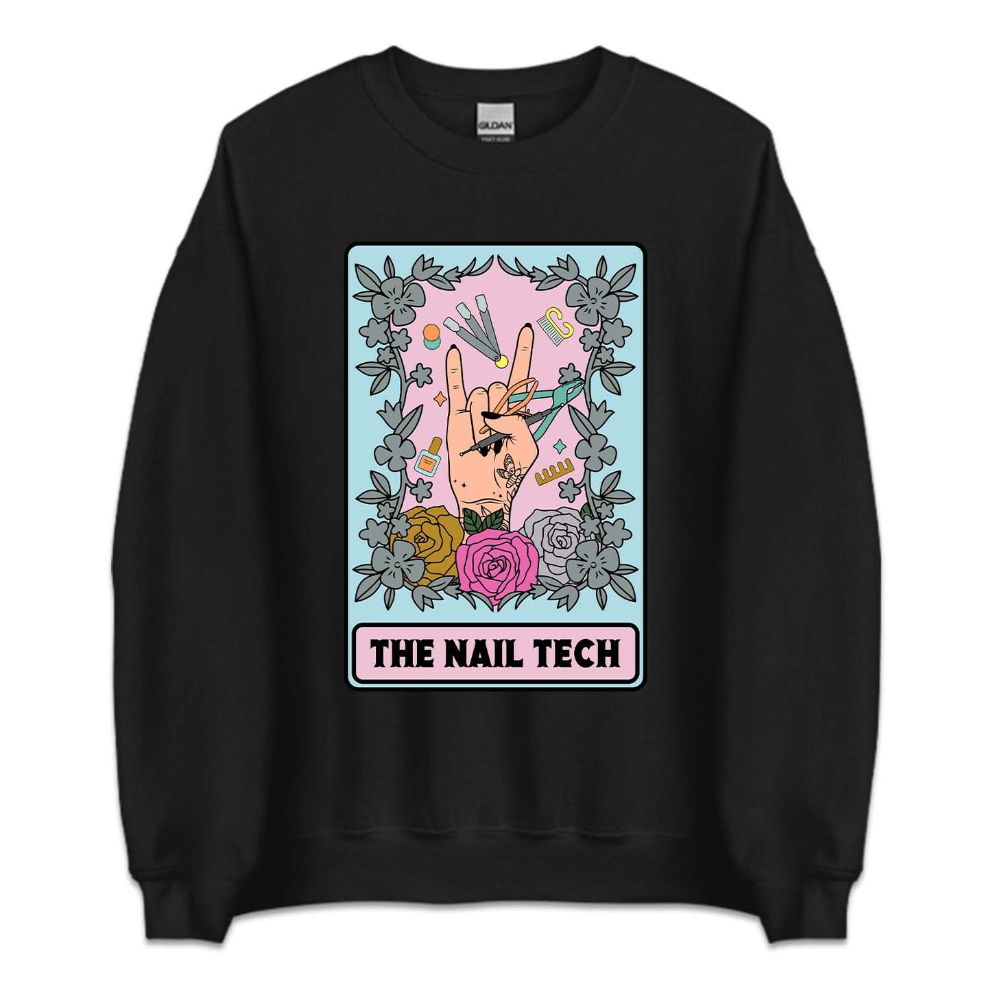 Nail Tech Tarot Card Mystic Artist | PRODUCT CODE: NLIATRCDA