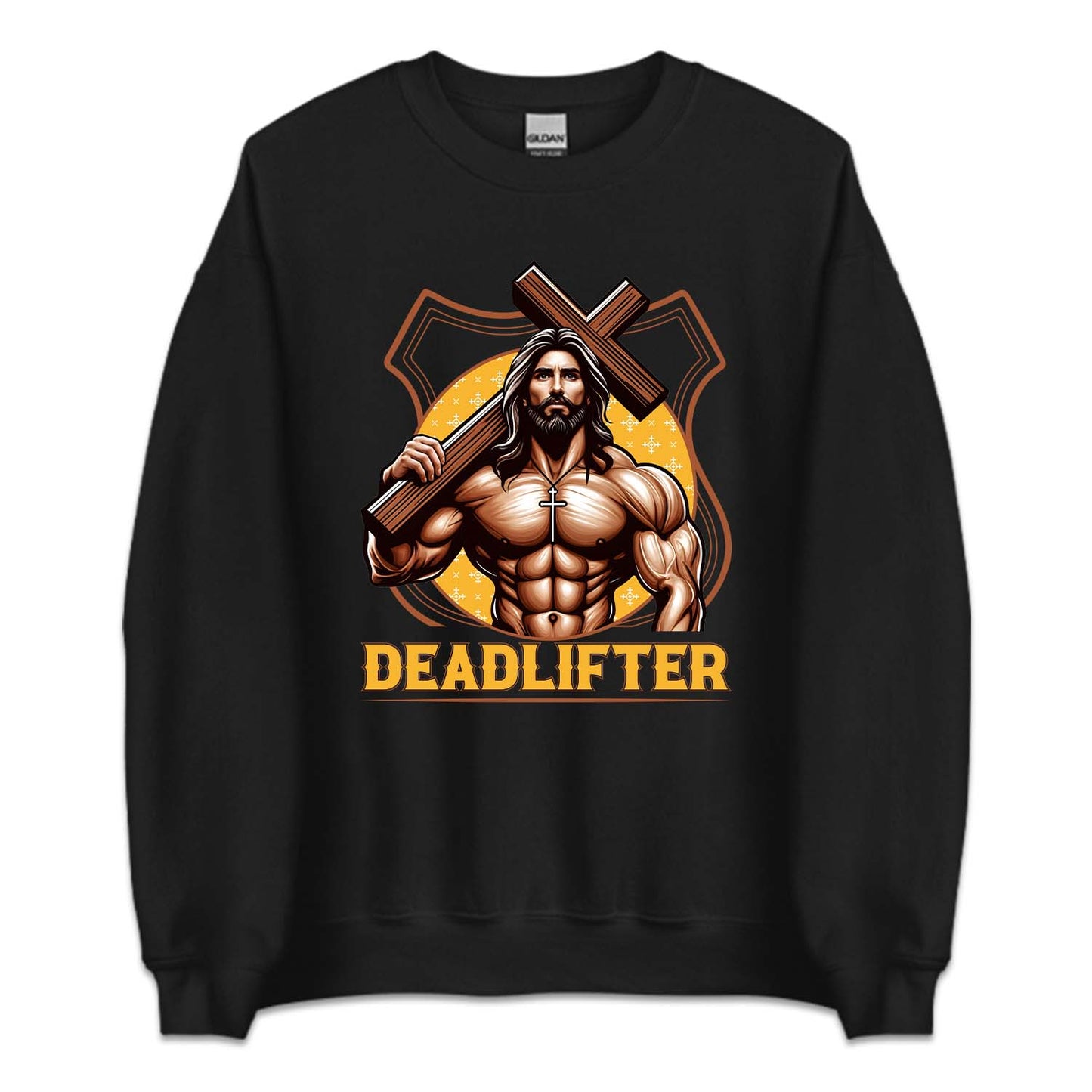 Jesus The Deadlifter Christian Workout | PRODUCT CODE: JUSTHDLFTG
