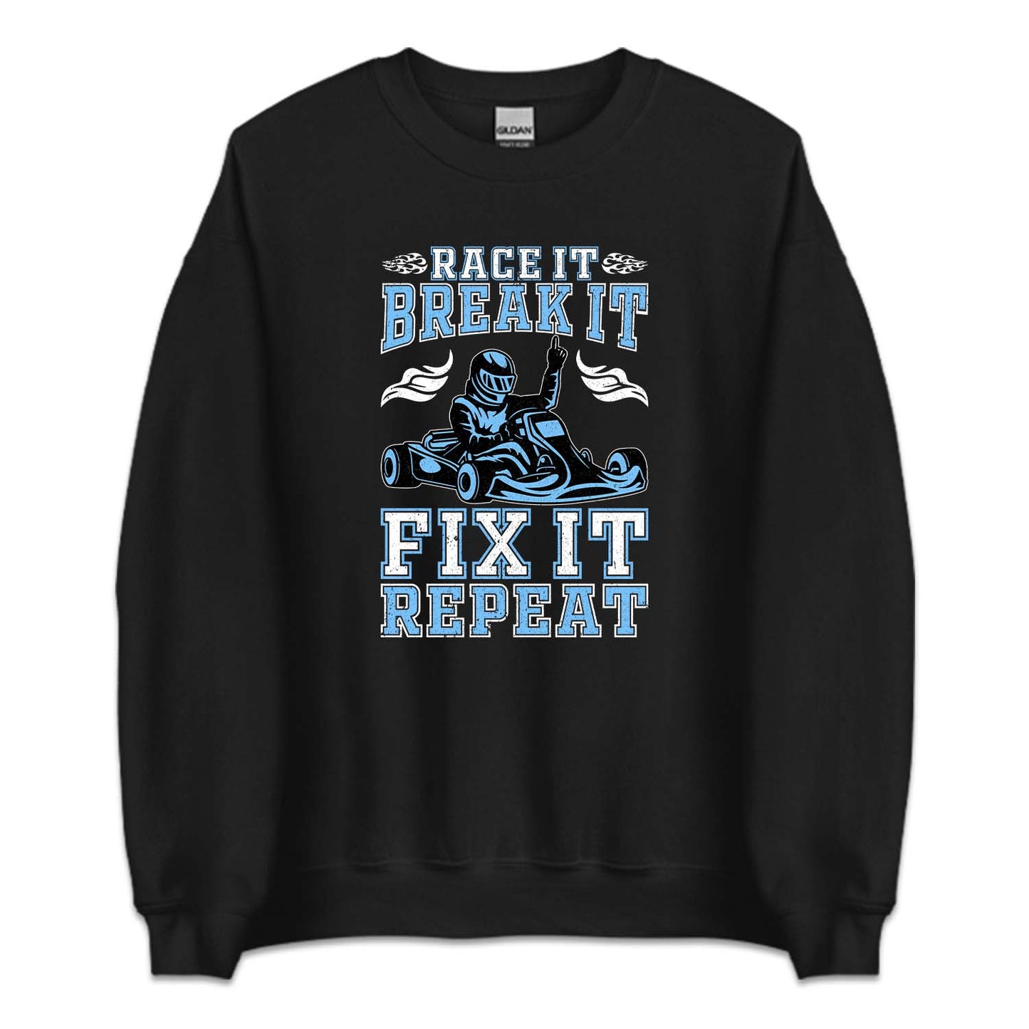 It Break It Fix It Repeat It Go Kart Racer | PRODUCT CODE: RCTBRKAFX