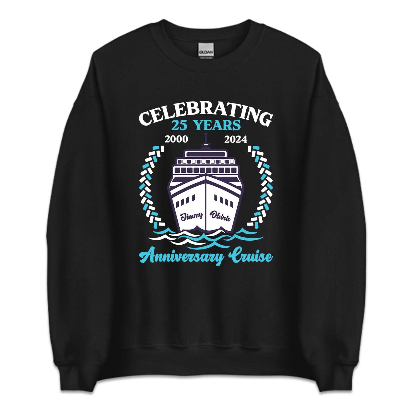 Personalized Anniversary Cruise Couples Matching | PRODUCT CODE: CSTANVRSHNY