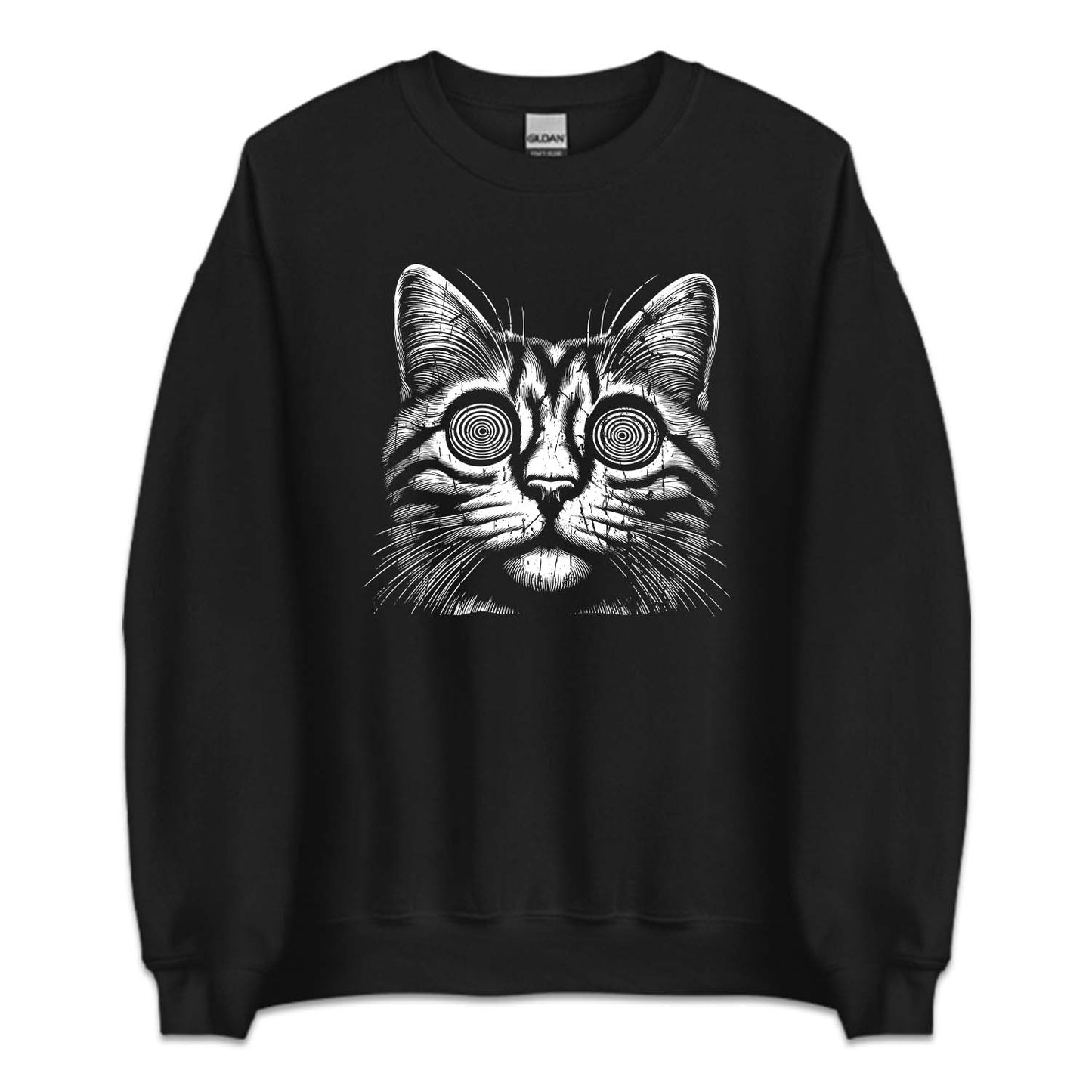 Dark Aesthetic Psychedelic Cat | PRODUCT CODE: PYSDLCTAP
