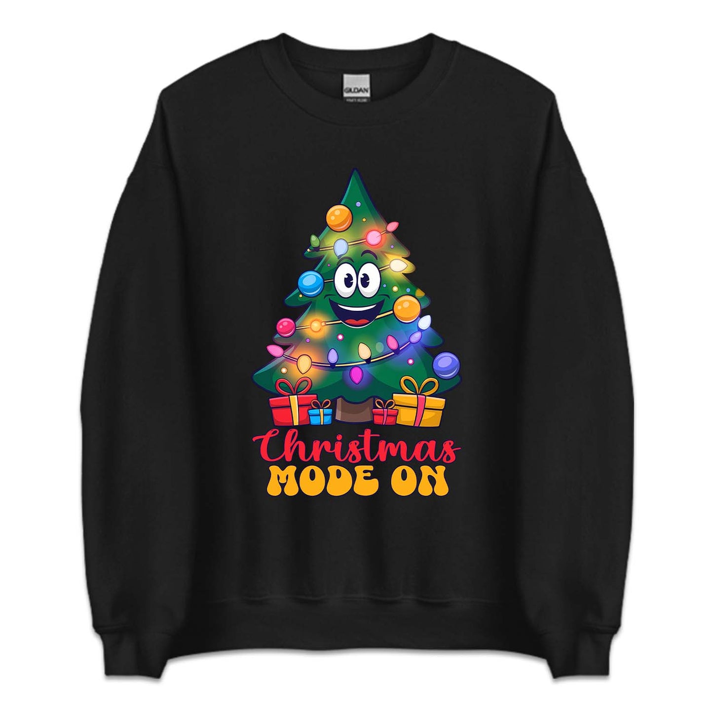 Christmas Mode On Festive Tree Cozy Winter Xmas | PRODUCT CODE: CHRTMDNOMS