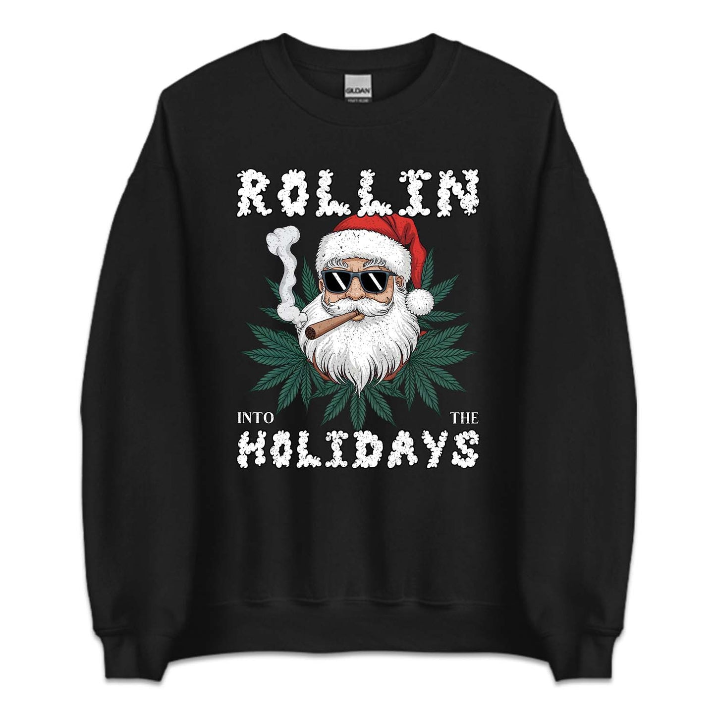 Christmas Santa Claus Smoking Weed Cannabis Xmas | PRODUCT CODE: RLNTHDYCHM