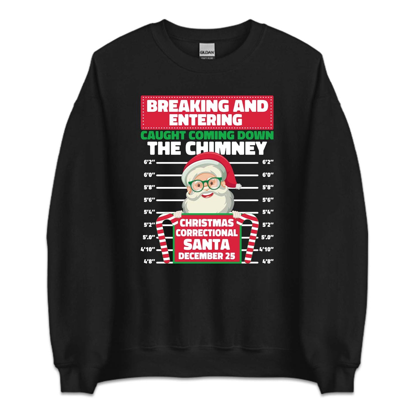 Christmas Correctional Santa Matching Family Xmas | PRODUCT CODE: SNTBRKAETGC