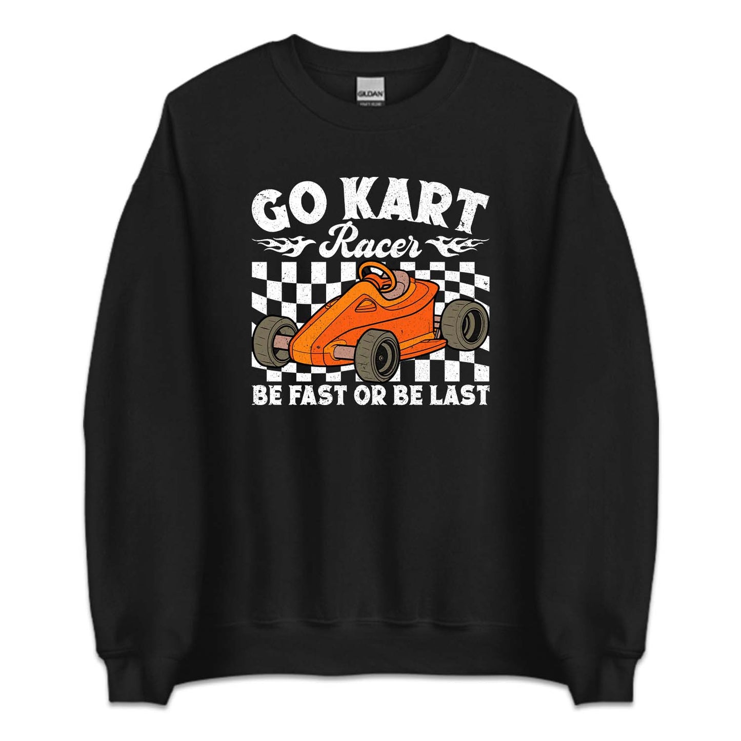 Go Kart Racer Be Fast Or Be Last Racing Quotes | PRODUCT CODE: KRTCNGBLST