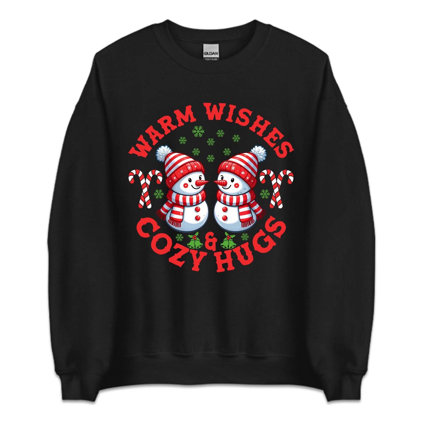 Christmas Snowmans Warm Wishes Cozy Xmas Hugs | PRODUCT CODE: WMRHSZYCO