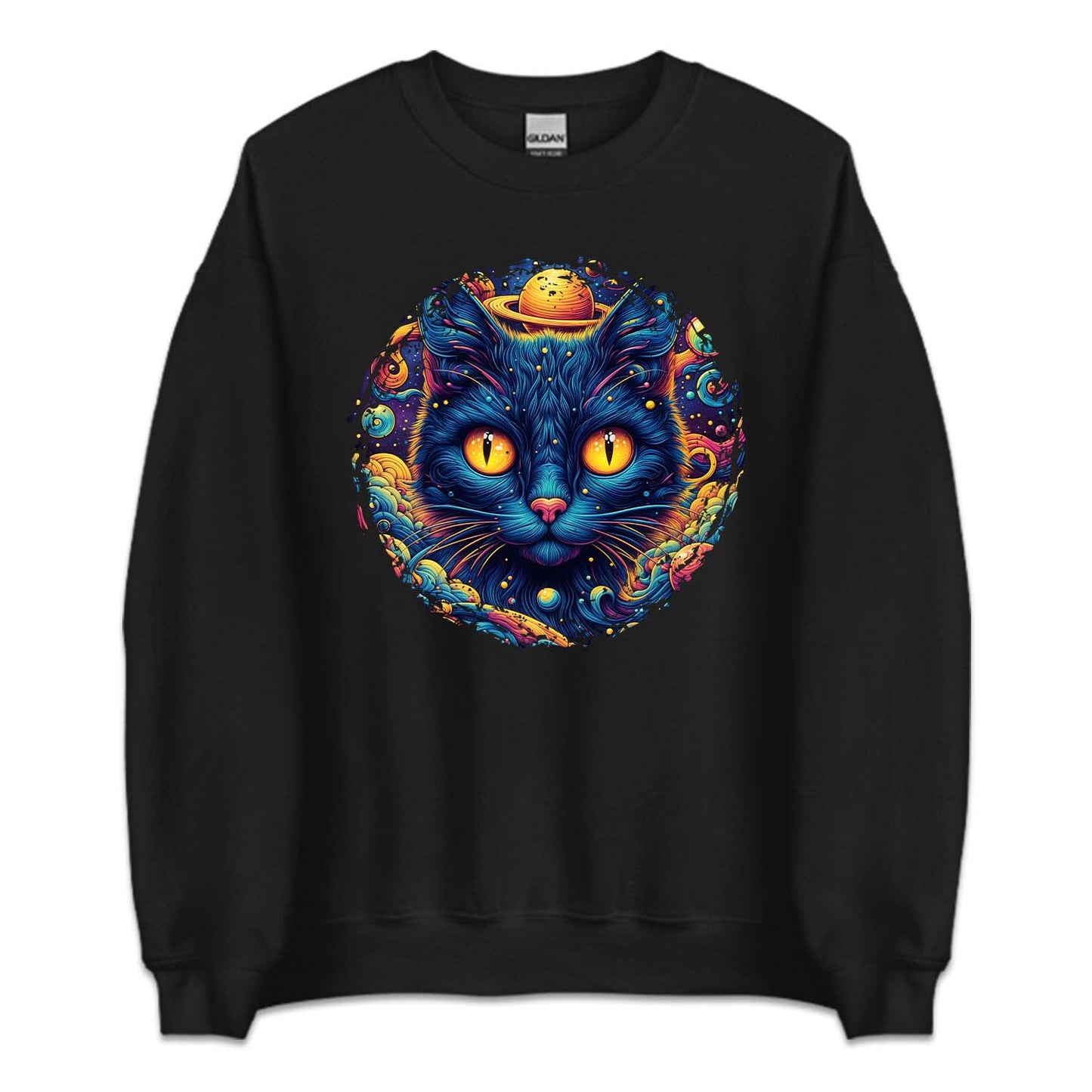 Galaxy Cat Cosmic Space Nebula Psychedelic Astronomers | PRODUCT CODE: GLXCTAMSP
