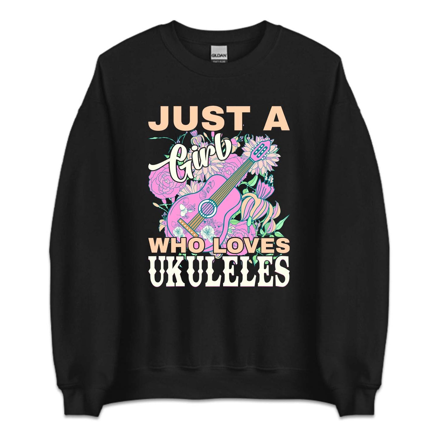 Just A Girl Who Loves Ukuleles | PRODUCT CODE: JSTGRWLUKL