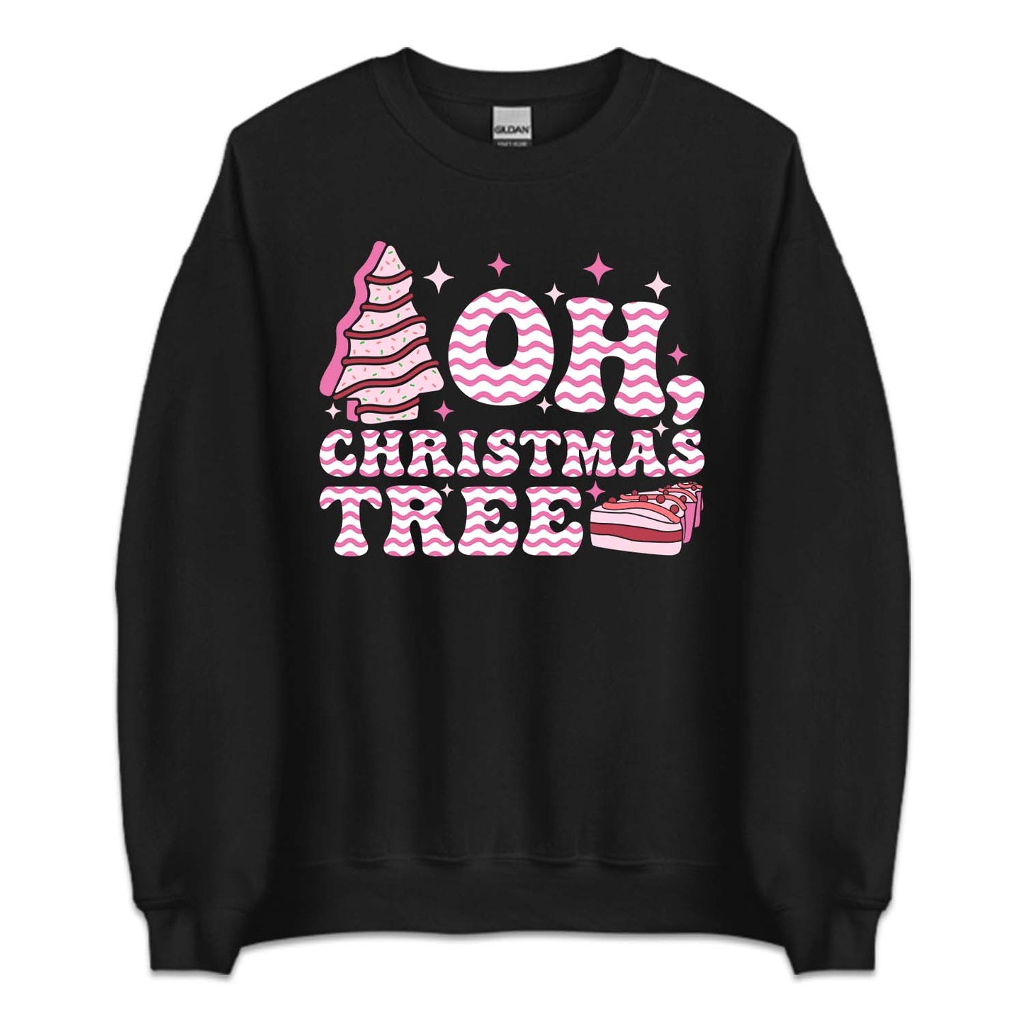 Oh Christmas Tree Pink Xmas Tree Cake | PRODUCT CODE: OCRTEKAFVTS