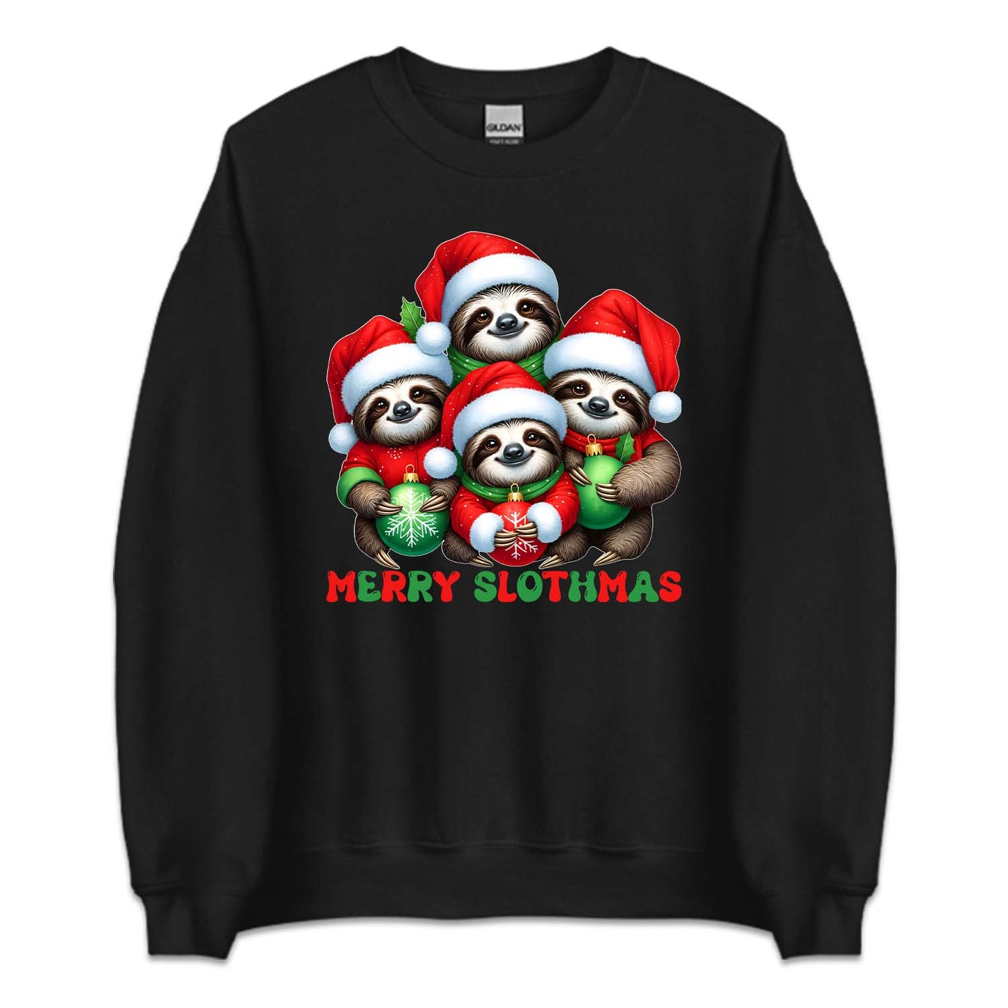 Merry Slothmas Cute Christmas Sloth Xmas Holiday Animal | PRODUCT CODE: MRYSLTHACR
