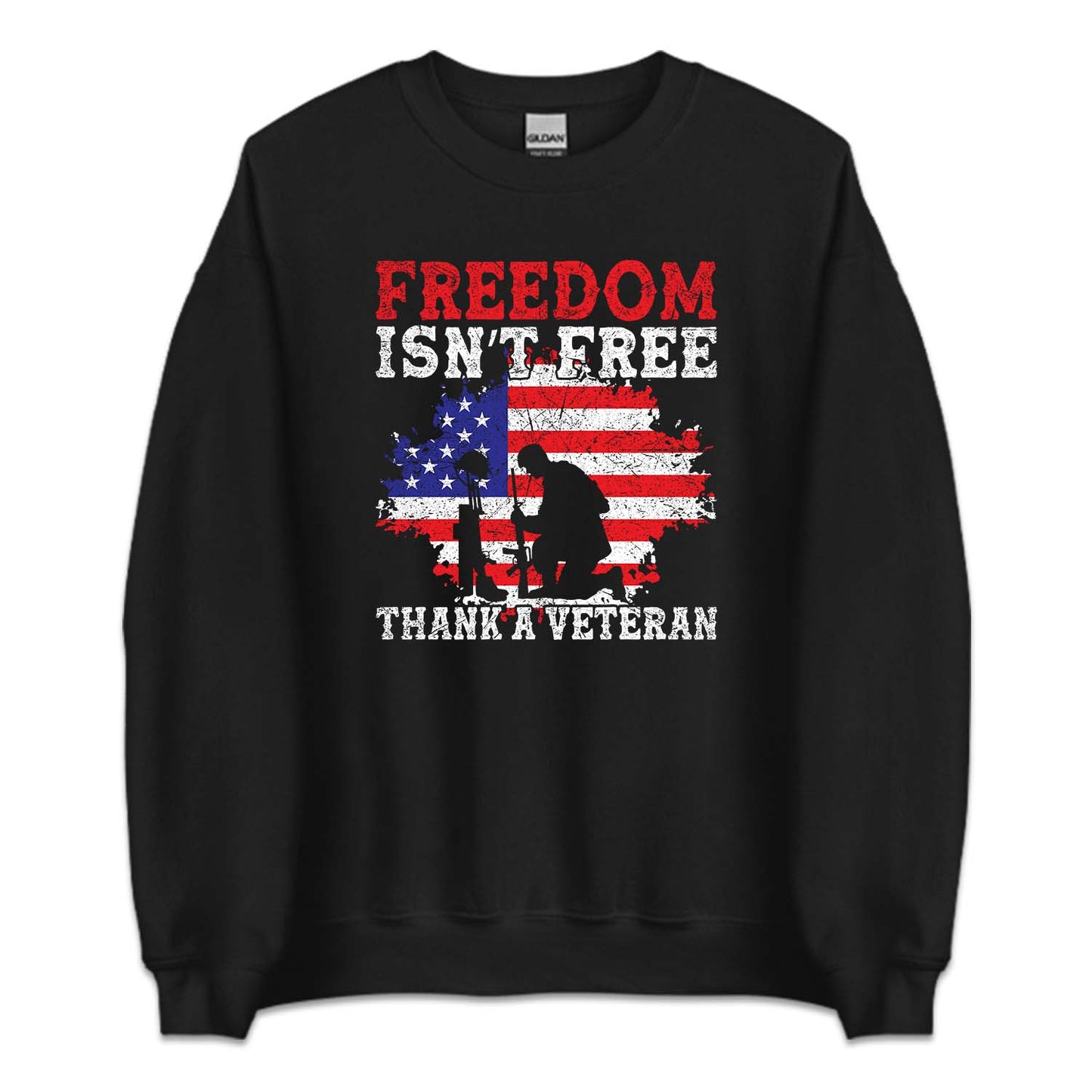 Freedom Isn't Free Thank A Veteran American Military | PRODUCT CODE: FREMDSTEVA