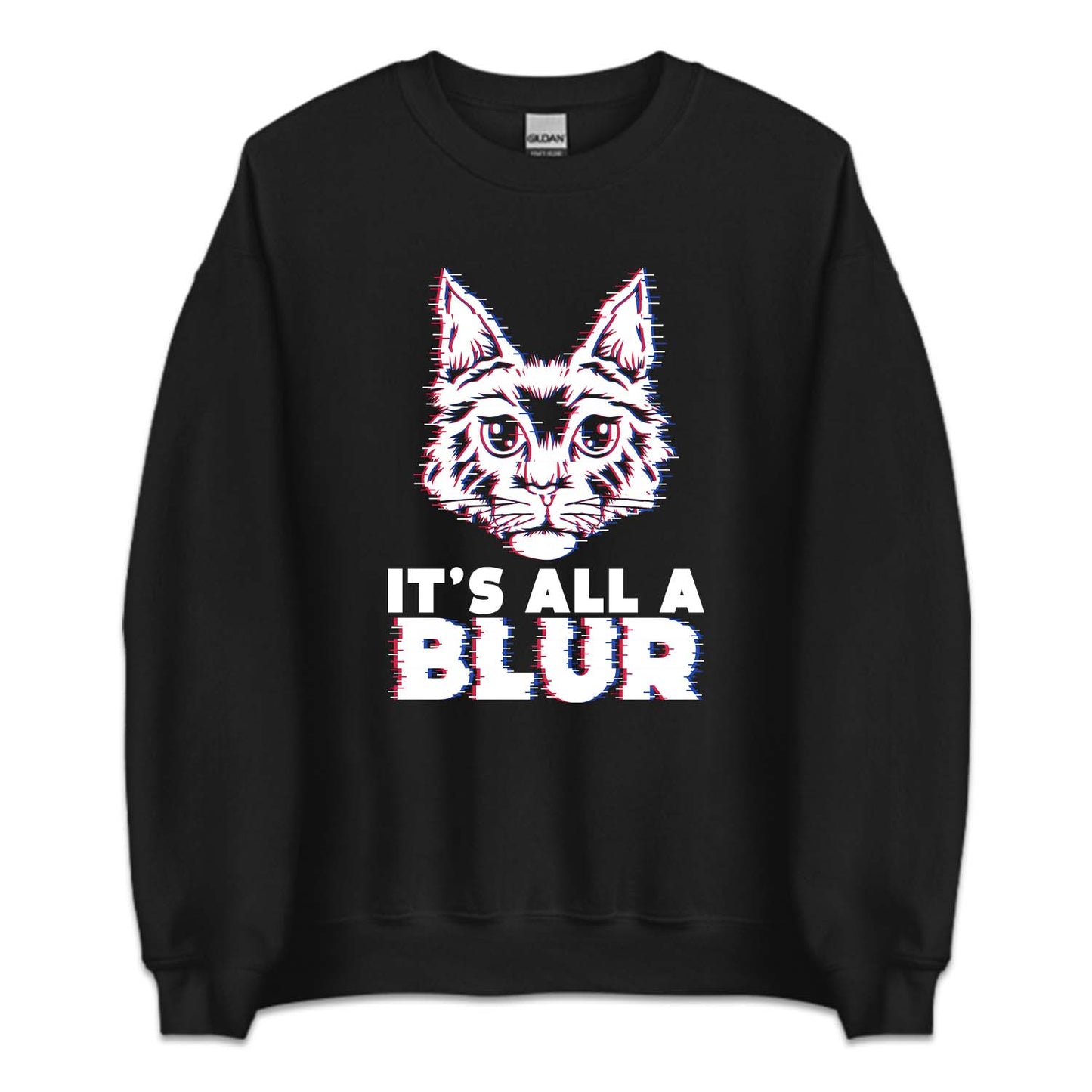 Cat It's All A Blur Hip Hop Concert Merchandise | PRODUCT CODE: CTIALBDRK