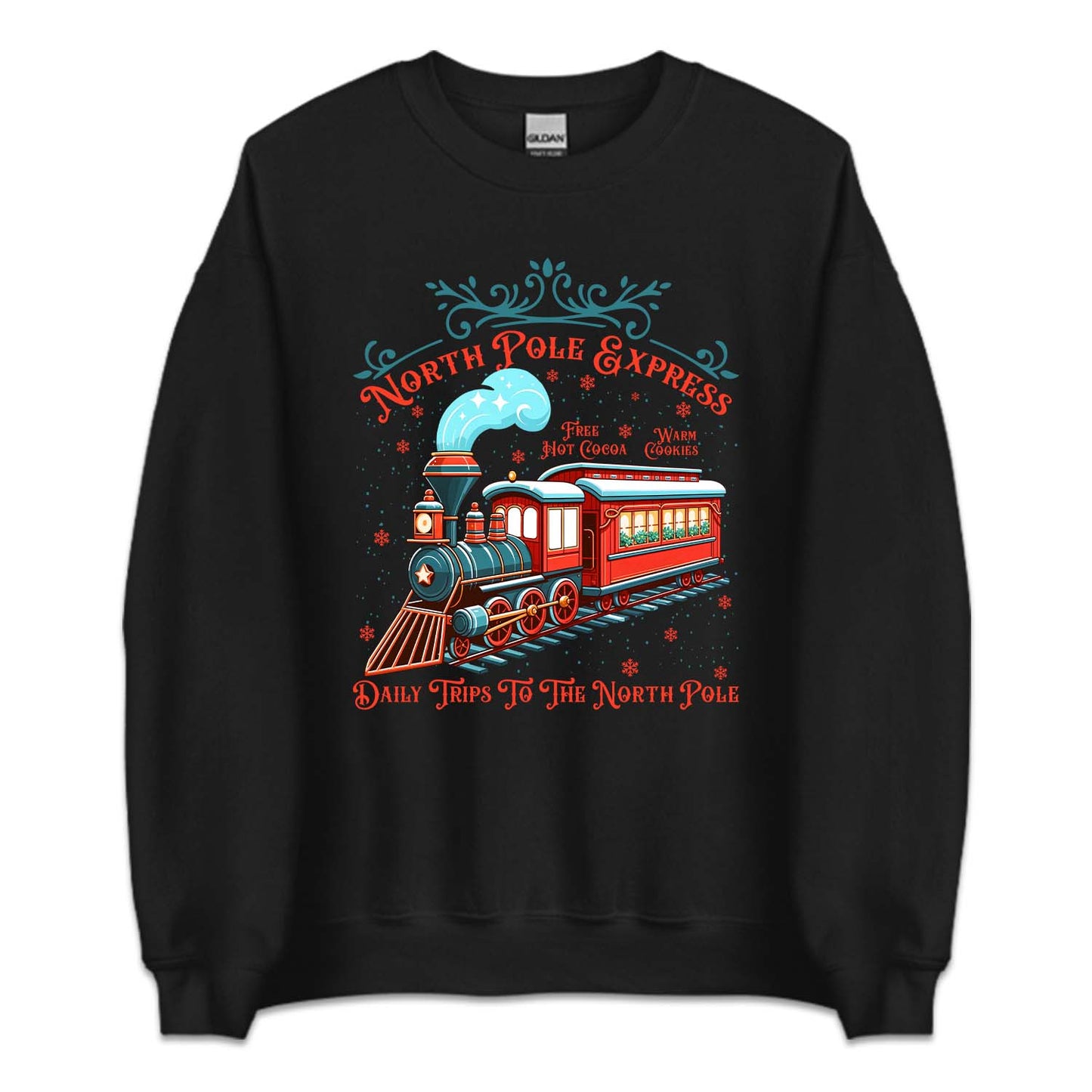 Retro Christmas North Pole Express Xmas | PRODUCT CODE: NRTPLEXCHM