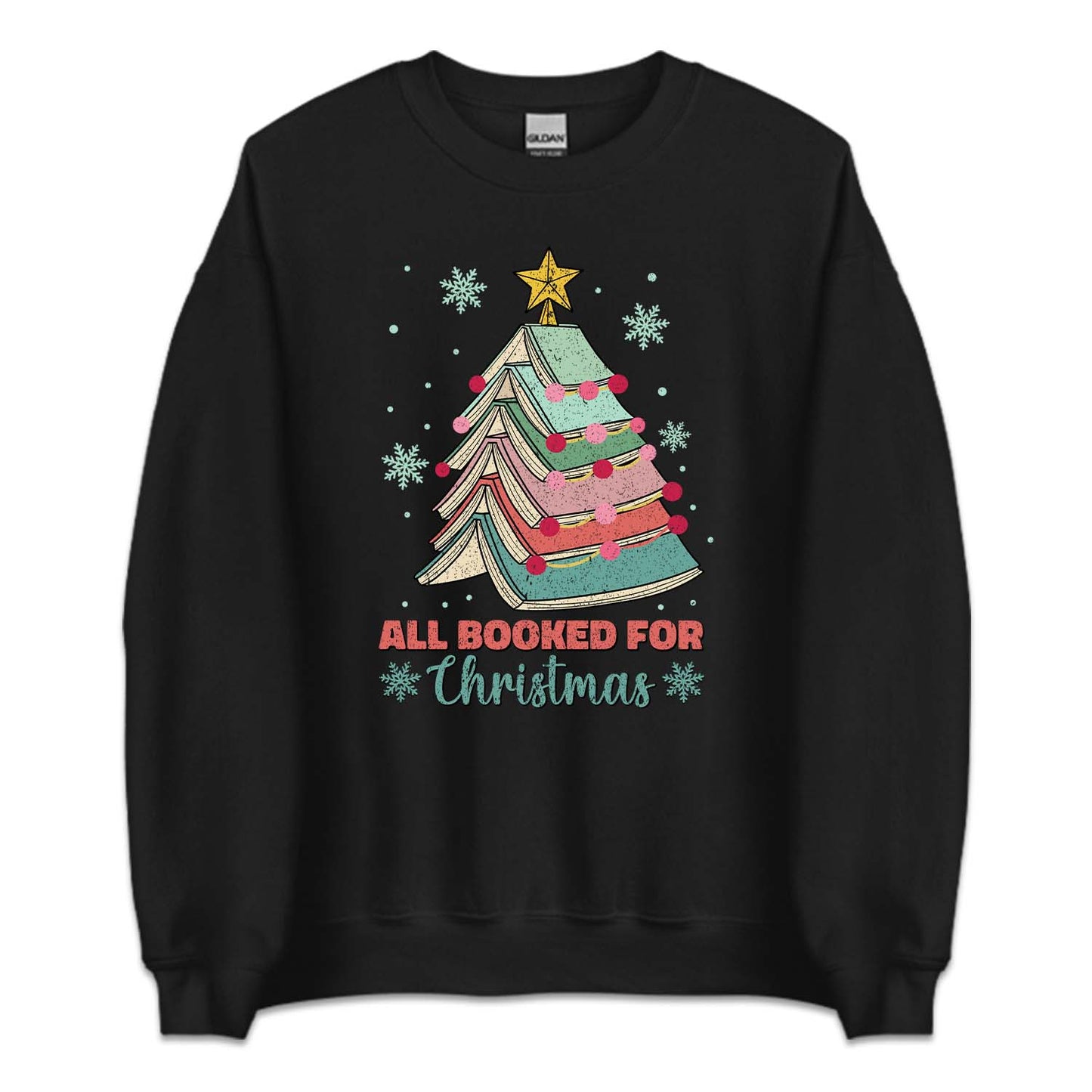 All Booked for Christmas Merry Bookmas Xmas Holiday Reading | PRODUCT CODE: ALBKDEMRSO
