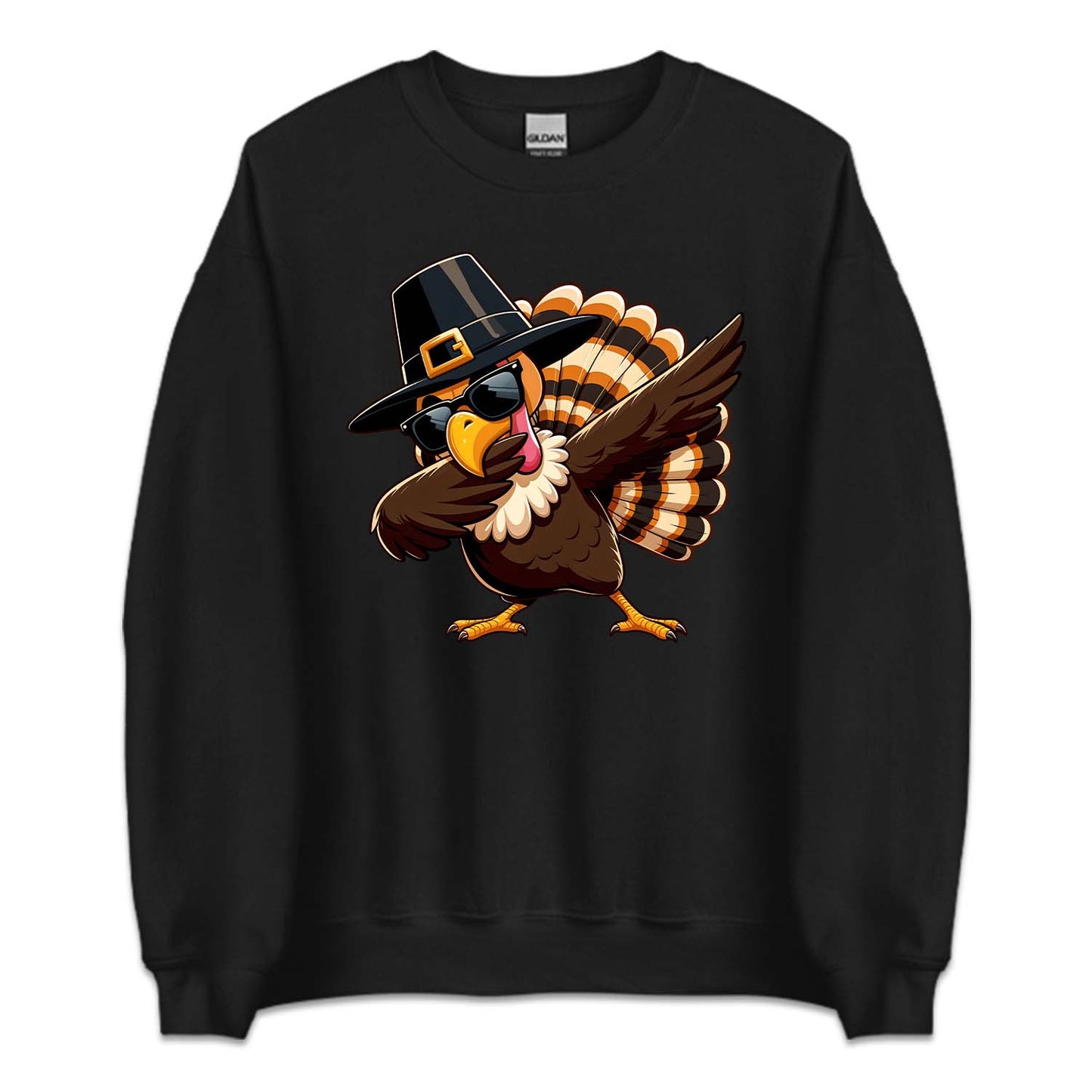 Dabbing Turkey Thanksgiving Autumn Holiday | PRODUCT CODE: DBNGTRKYVF